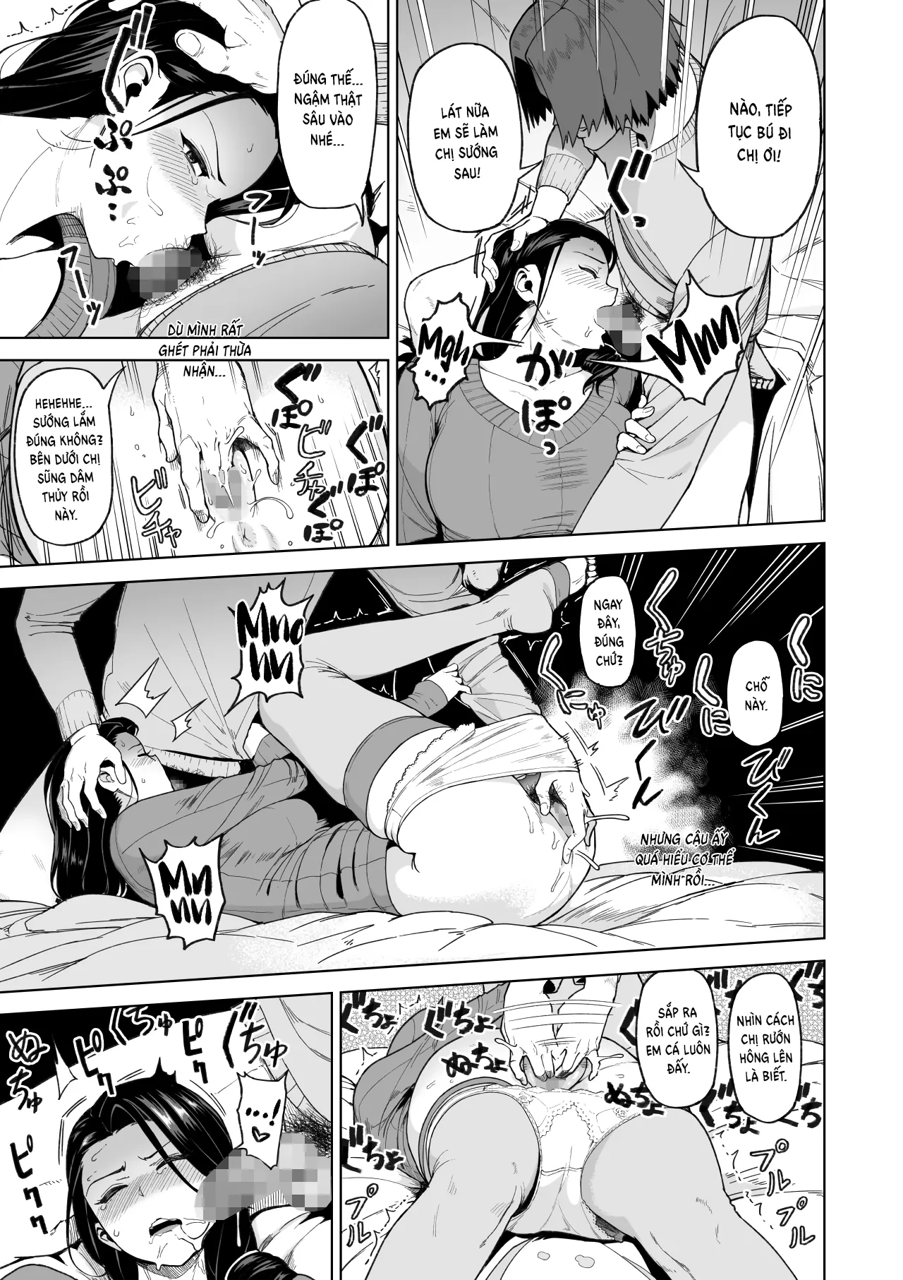 HentaiVN.net - Ảnh 13 - Trên bạn tình, dưới người yêu [SeFri Ijou, Konyakusha Miman] - Chap 1.1
