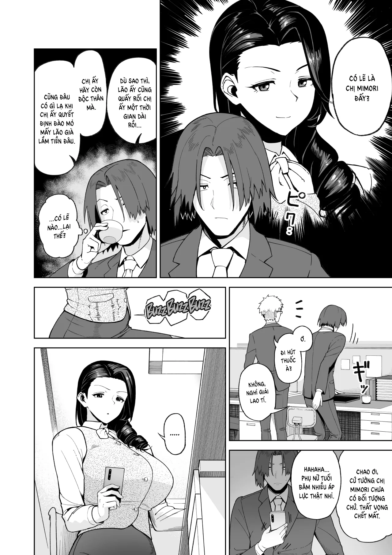 HentaiVN.net - Ảnh 26 - Trên bạn tình, dưới người yêu [SeFri Ijou, Konyakusha Miman] - Chap 1.1