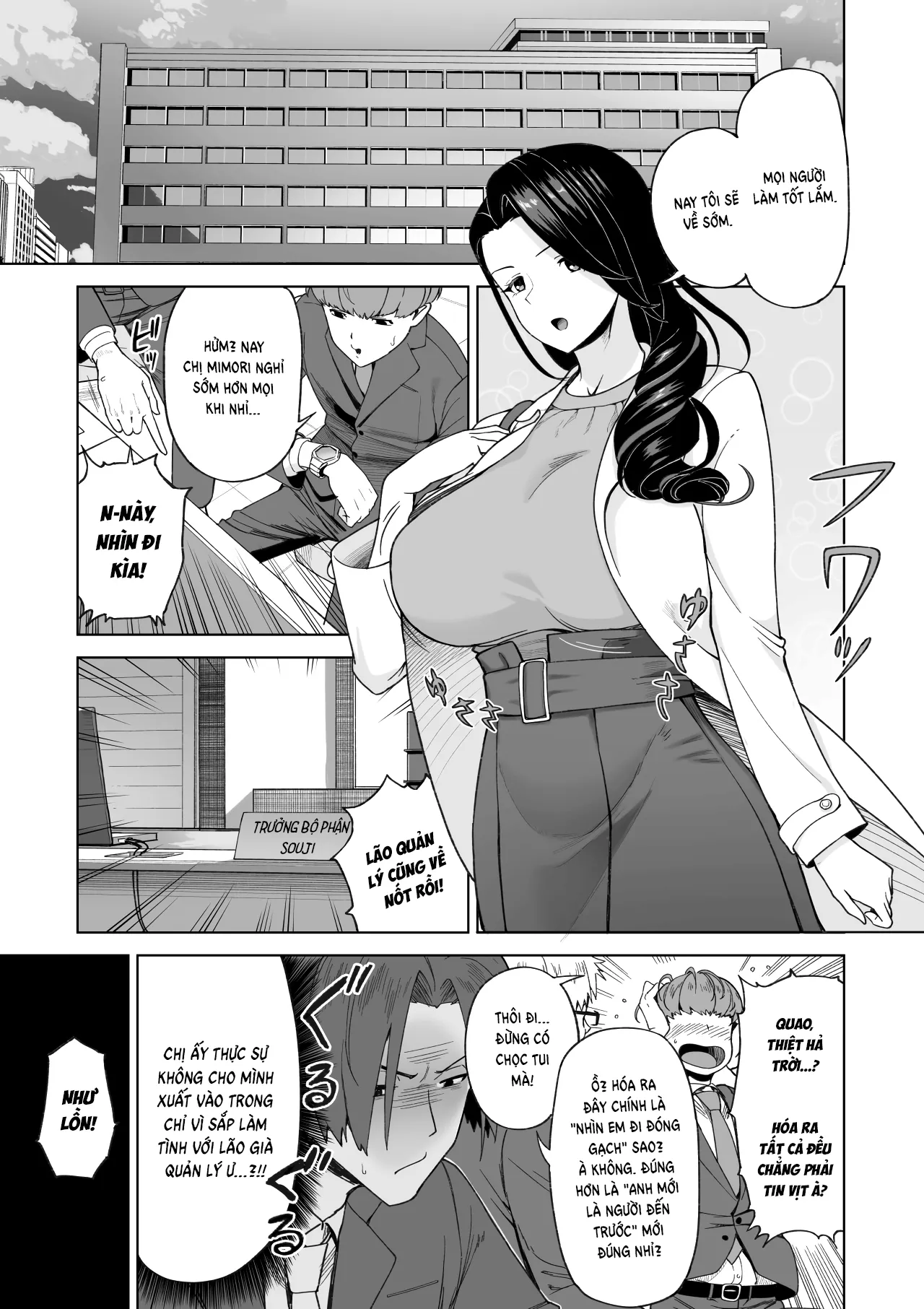 HentaiVN.net - Ảnh 33 - Trên bạn tình, dưới người yêu [SeFri Ijou, Konyakusha Miman] - Chap 1.1