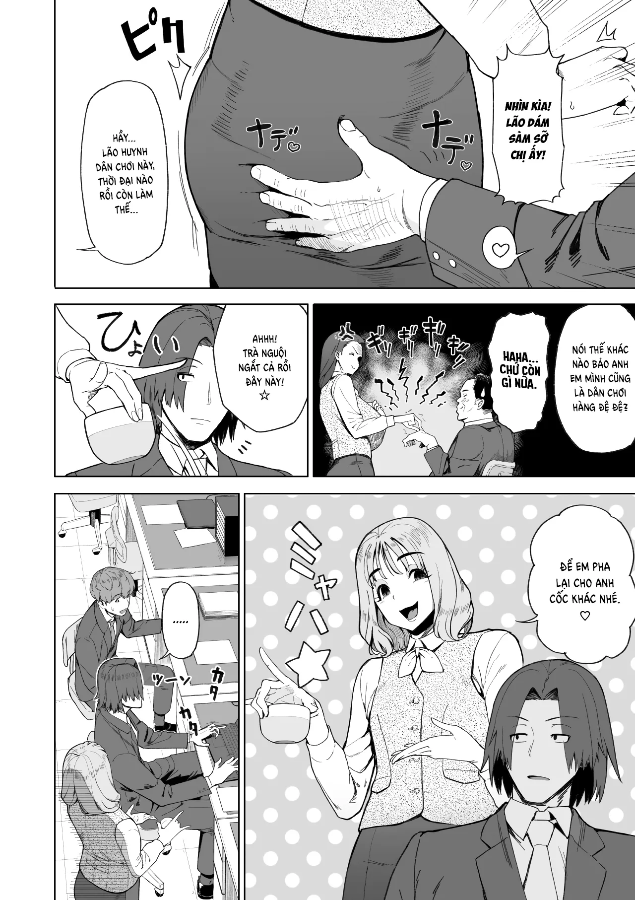 HentaiVN.net - Ảnh 6 - Trên bạn tình, dưới người yêu [SeFri Ijou, Konyakusha Miman] - Chap 1.1