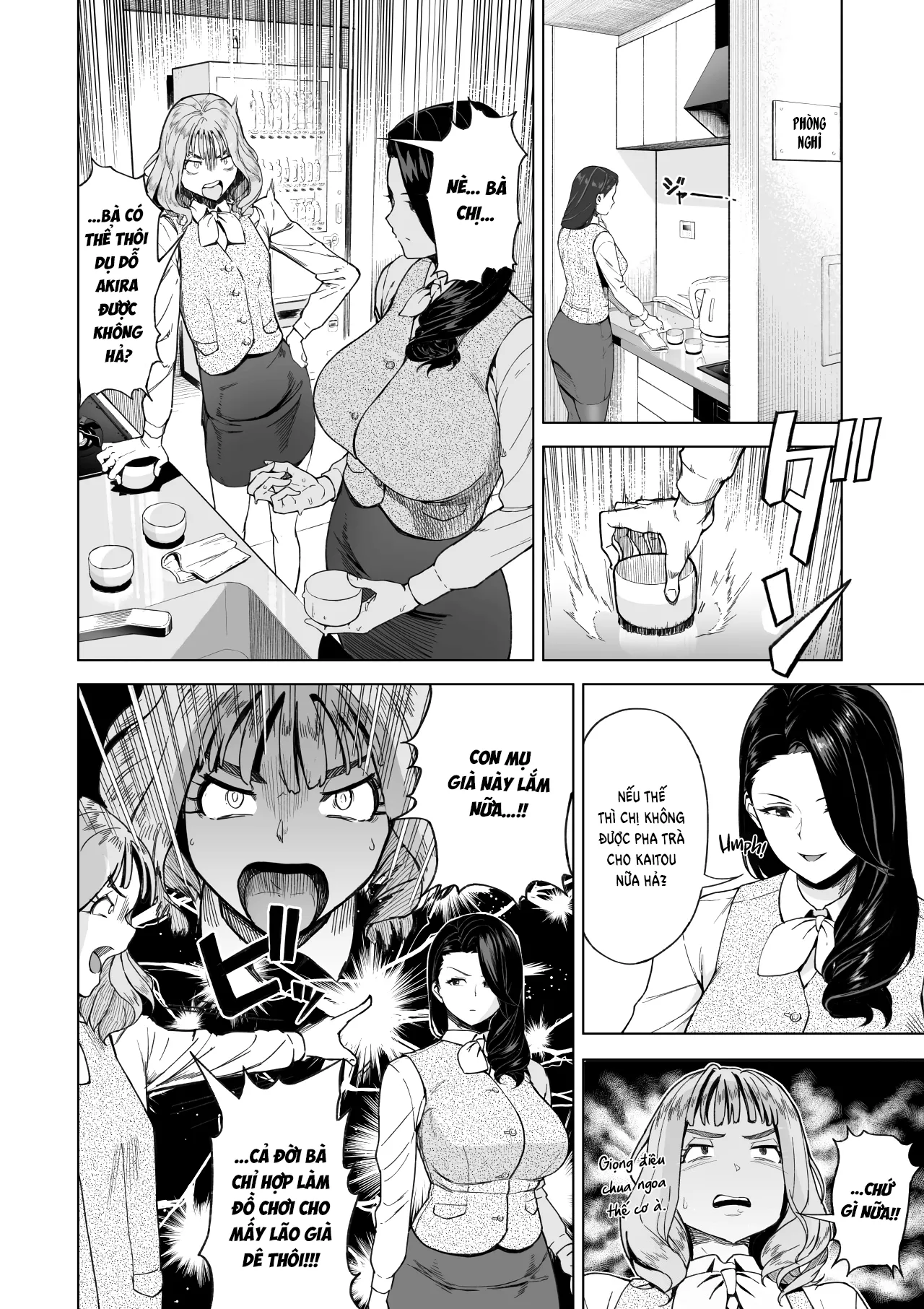 HentaiVN.net - Ảnh 8 - Trên bạn tình, dưới người yêu [SeFri Ijou, Konyakusha Miman] - Chap 1.1