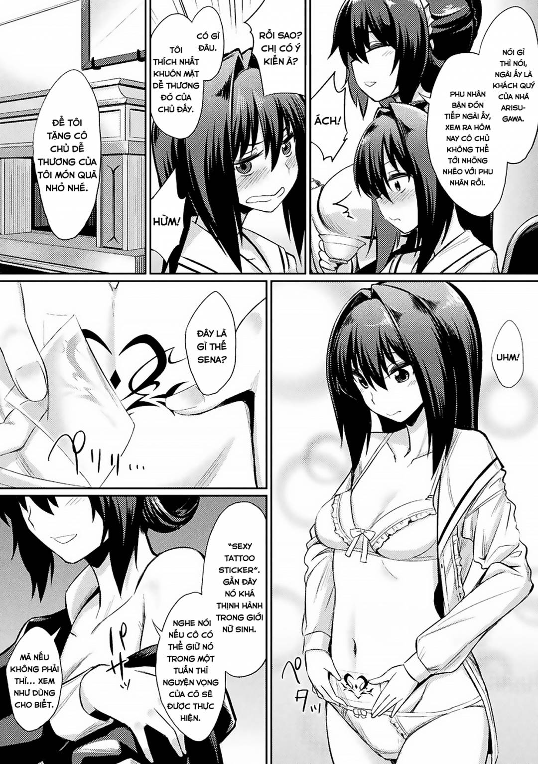 HentaiVN.net - Ảnh 3 - Ochita Yakata to Ojou-sama [The Fallen House And The Young Mistress] - Oneshot
