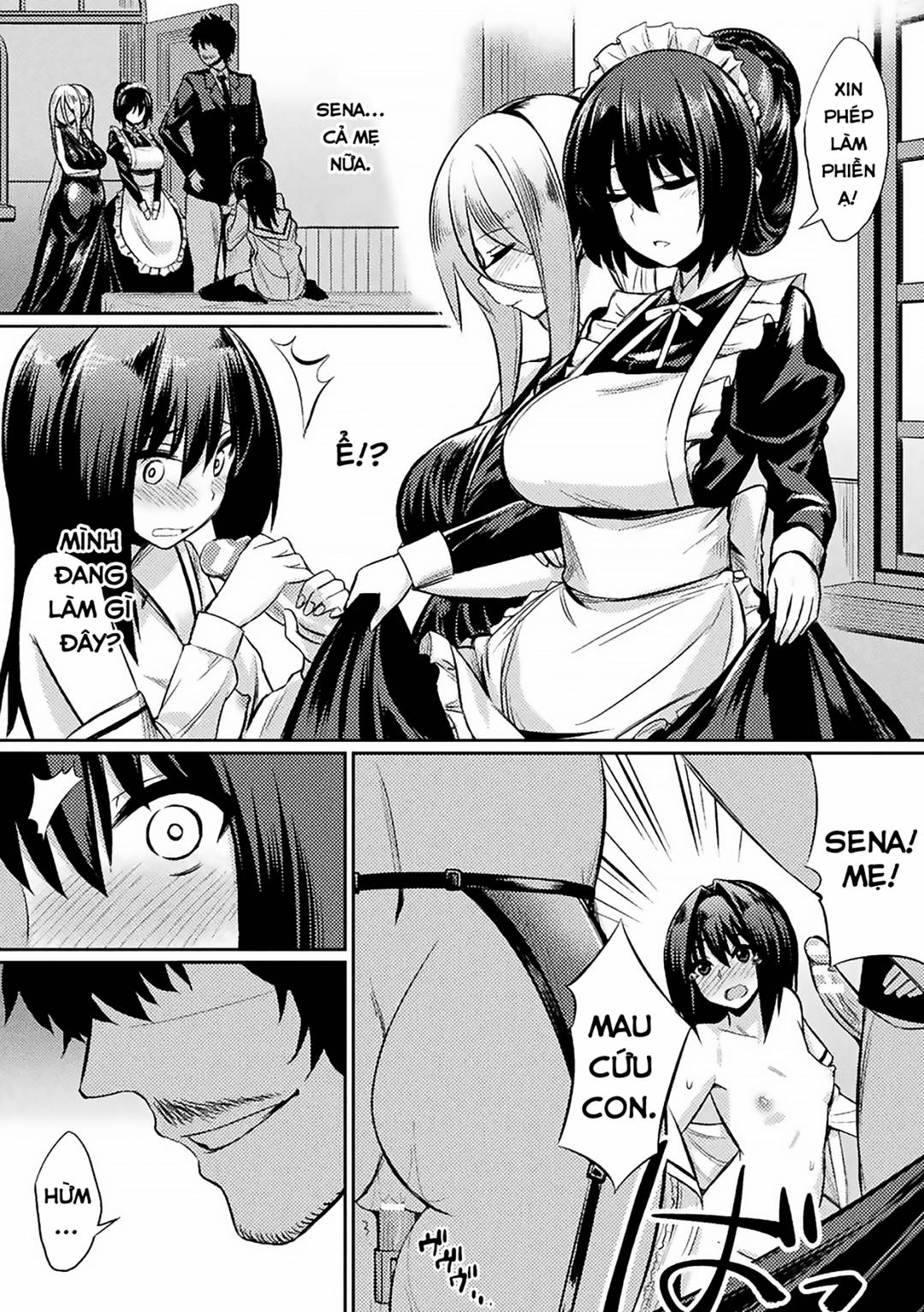 HentaiVN.net - Ảnh 9 - Ochita Yakata to Ojou-sama [The Fallen House And The Young Mistress] - Oneshot