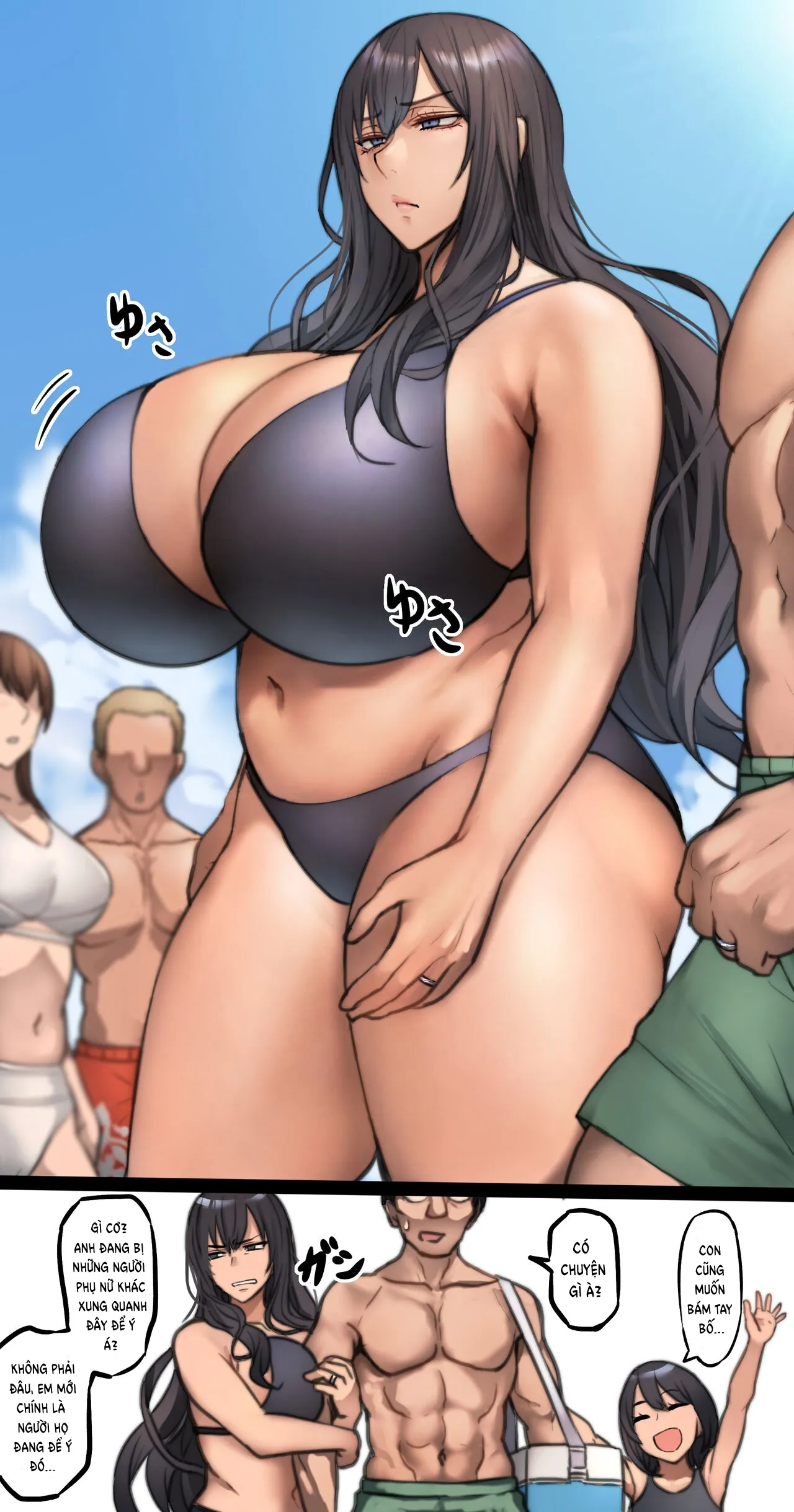 HentaiVN.net - Ảnh 5 - Cô vợ lúc nào cũng mang vẻ mặt khó chịu - Phần 17-19 + phụ chương