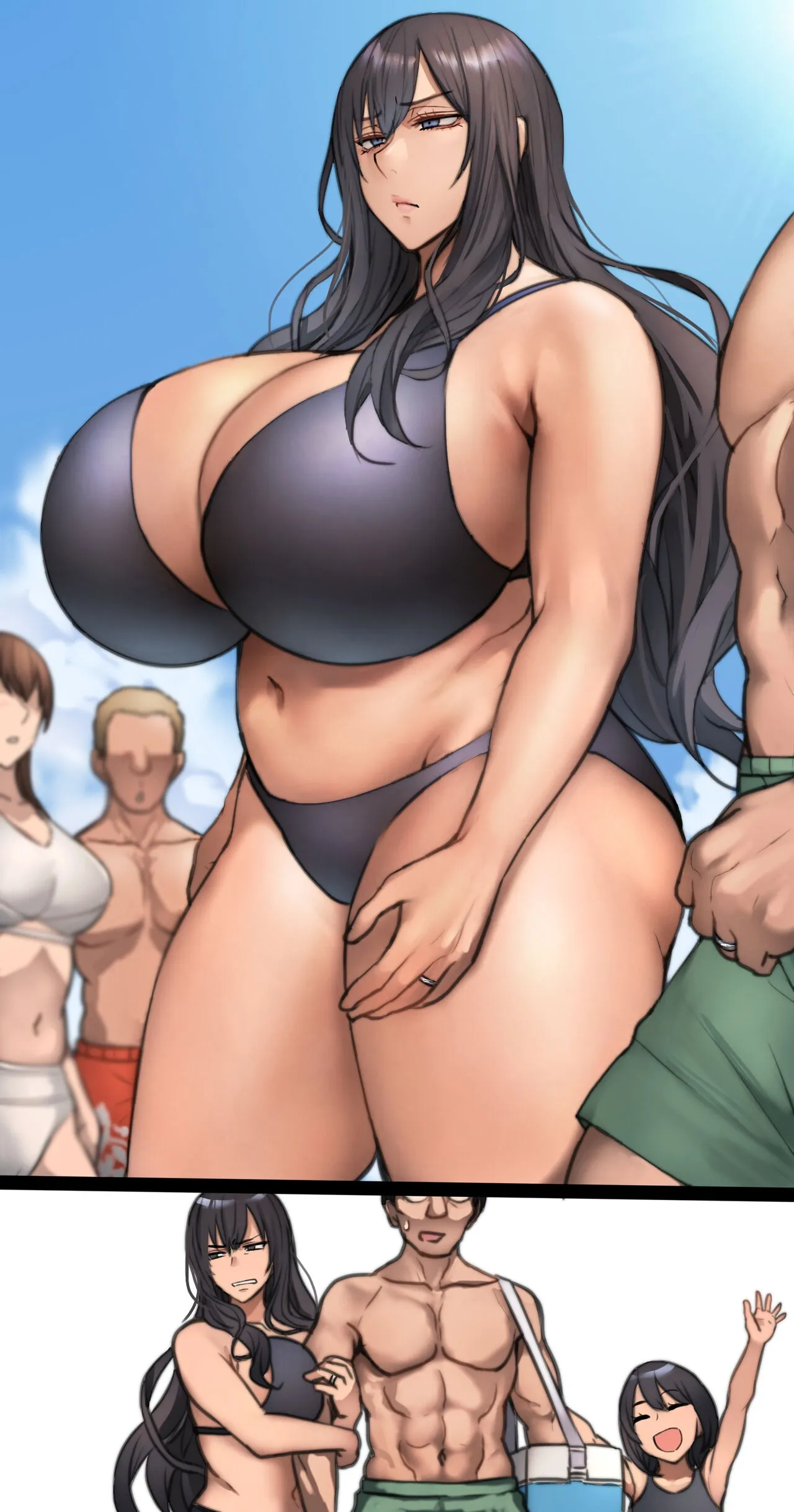 HentaiVN.net - Ảnh 6 - Cô vợ lúc nào cũng mang vẻ mặt khó chịu - Phần 17-19 + phụ chương