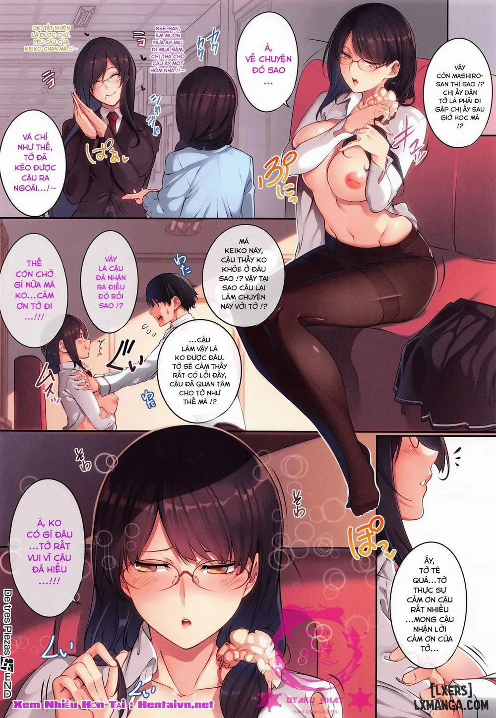 HentaiVN.net - Ảnh 18 - Three Pieces - Chương 1