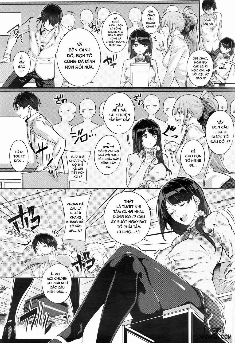 HentaiVN.net - Ảnh 3 - Three Pieces - Chương 1
