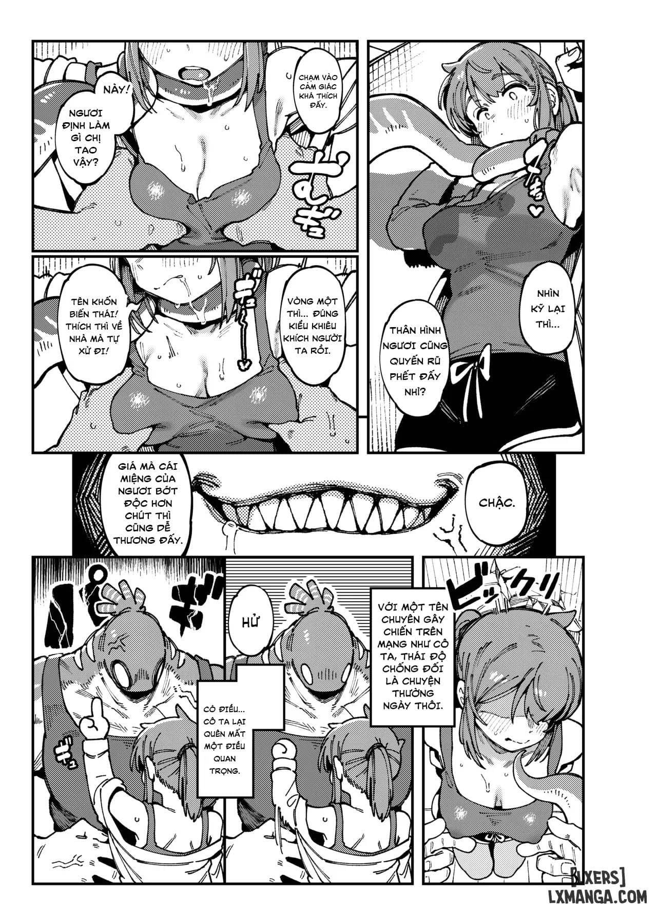 HentaiVN.net - Ảnh 9 - 【FF44】[Hoshoku Shoujo] 敢這麼和我說話 你的媽是批發的? - Oneshot