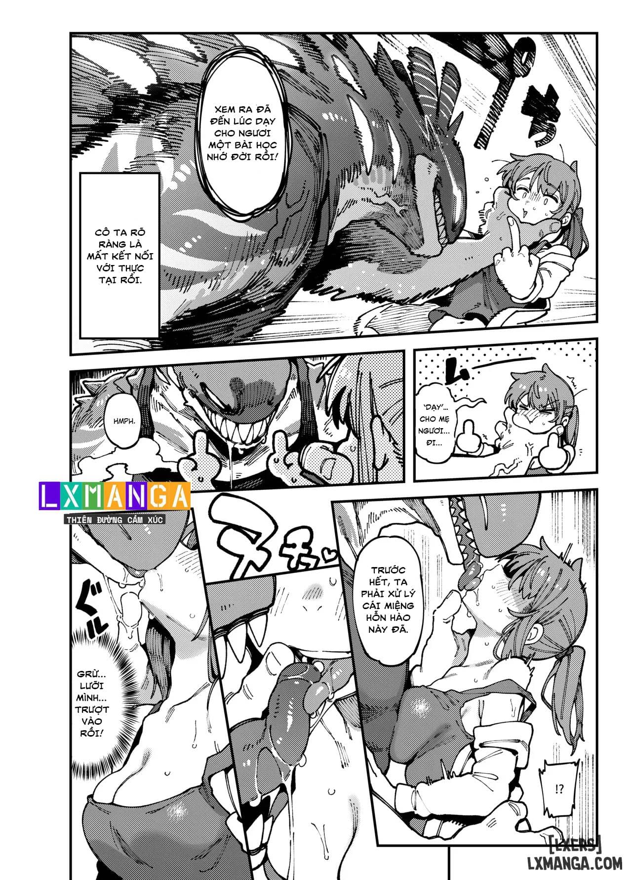 HentaiVN.net - Ảnh 10 - 【FF44】[Hoshoku Shoujo] 敢這麼和我說話 你的媽是批發的? - Oneshot