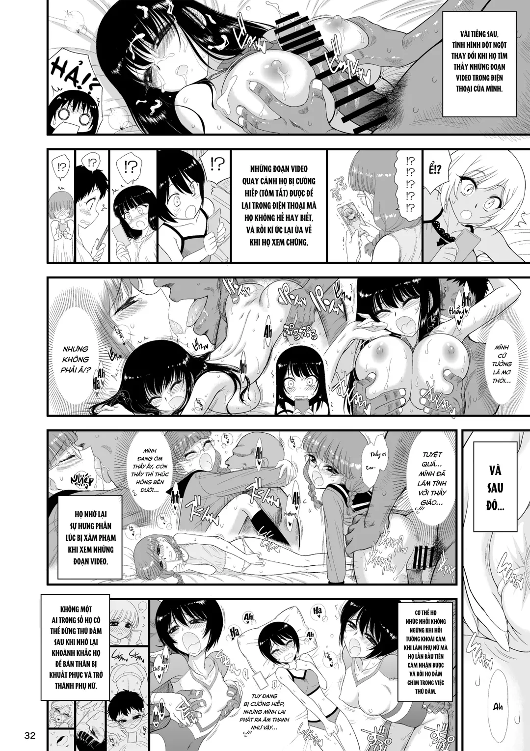 HentaiVN.net - Ảnh 32 - Imasara Nandesu ga Onnanoko wa Itsumo Nerawareteimasu - Oneshot