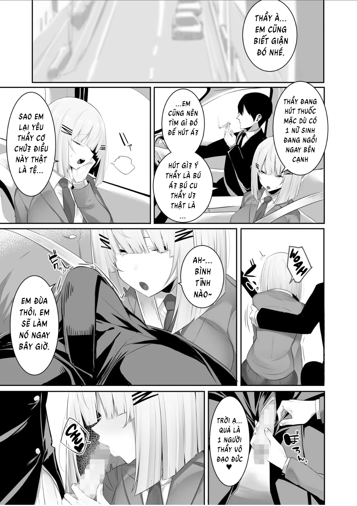 HentaiVN.net - Ảnh 3 - Onsei Keishiki de Oshiego to Amaama Ecchi - Chap 2