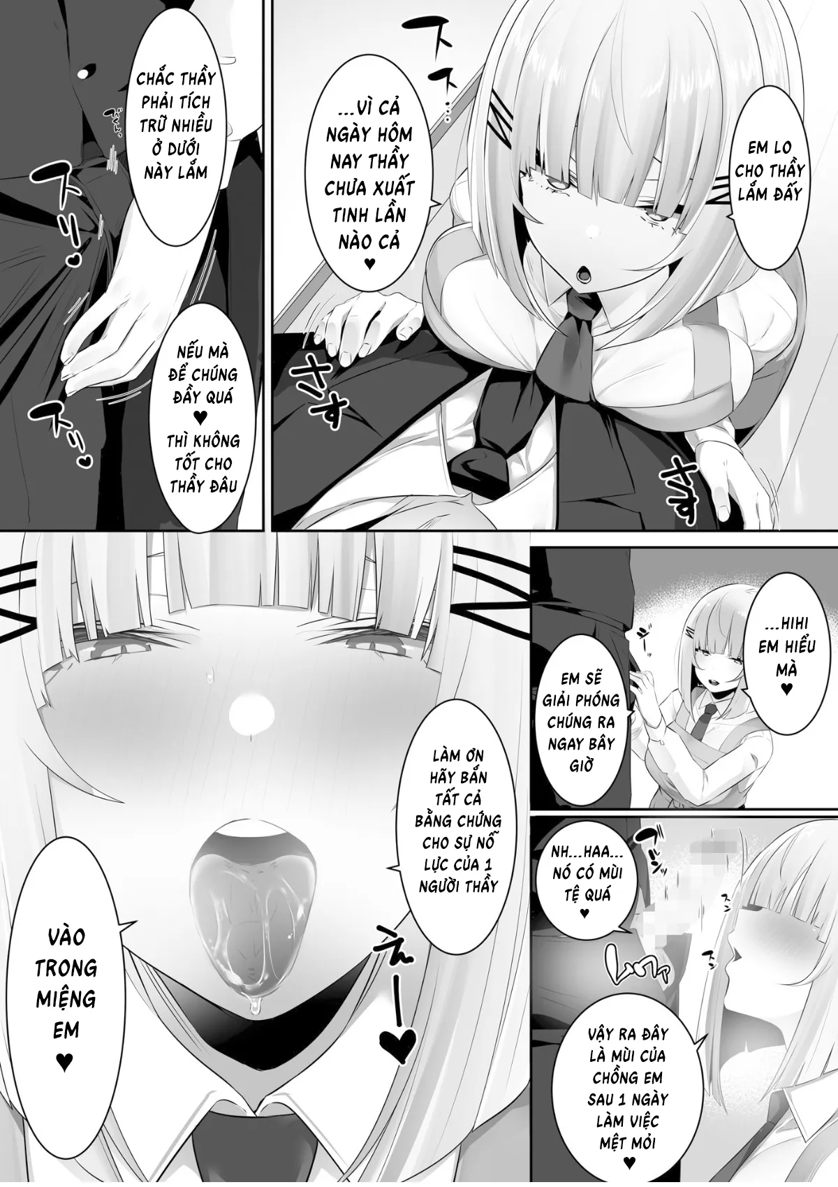 HentaiVN.net - Ảnh 33 - Onsei Keishiki de Oshiego to Amaama Ecchi - Oneshot