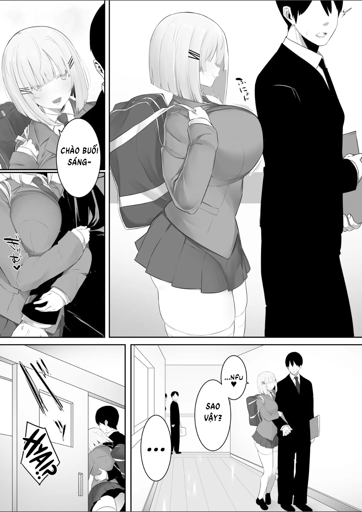 HentaiVN.net - Ảnh 4 - Onsei Keishiki de Oshiego to Amaama Ecchi - Oneshot