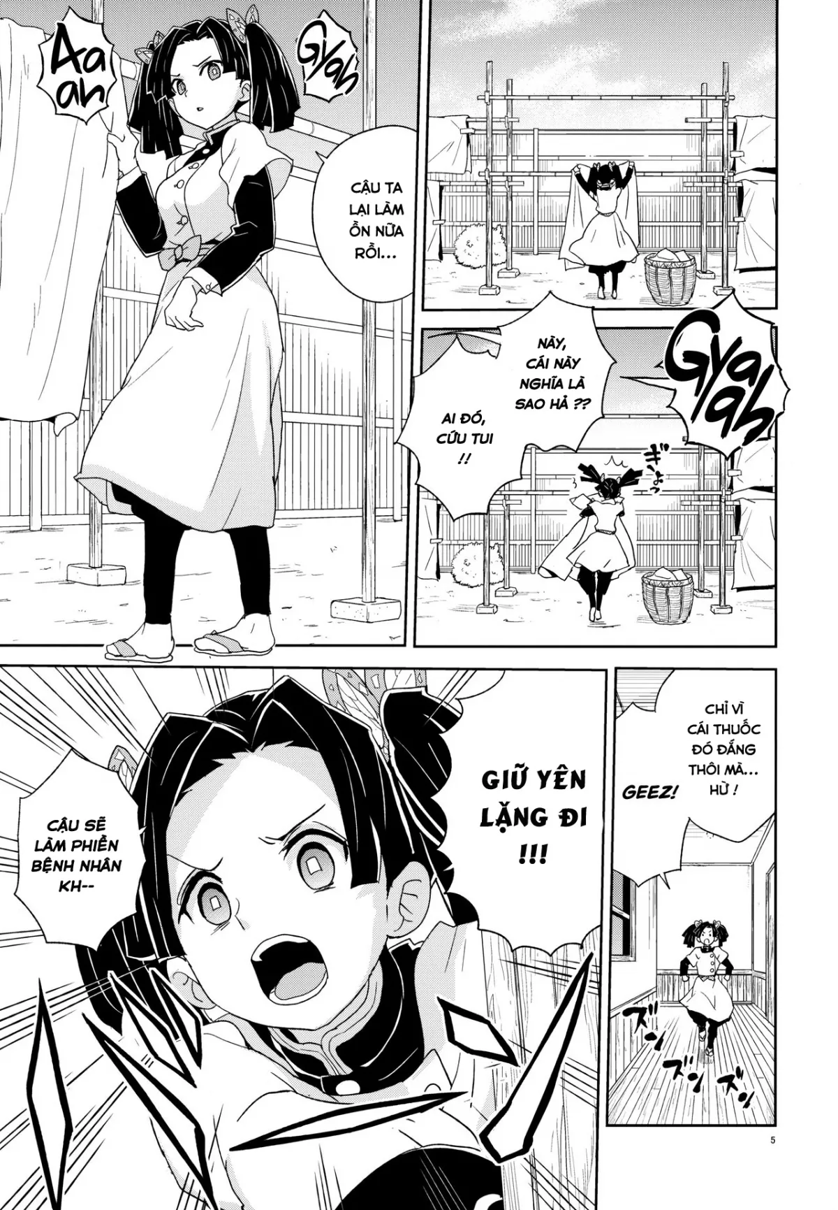 HentaiVN.net - Ảnh 4 - Cảm ơn Kanzaki Aoi-chan vì luôn chăm sóc tôi một cách ấm áp... [Kimetsu no Yaiba] [Kanzaki Aoi-chan Arigatou Itsumo Atatakai Kango o Shite Kurete...] - Oneshot