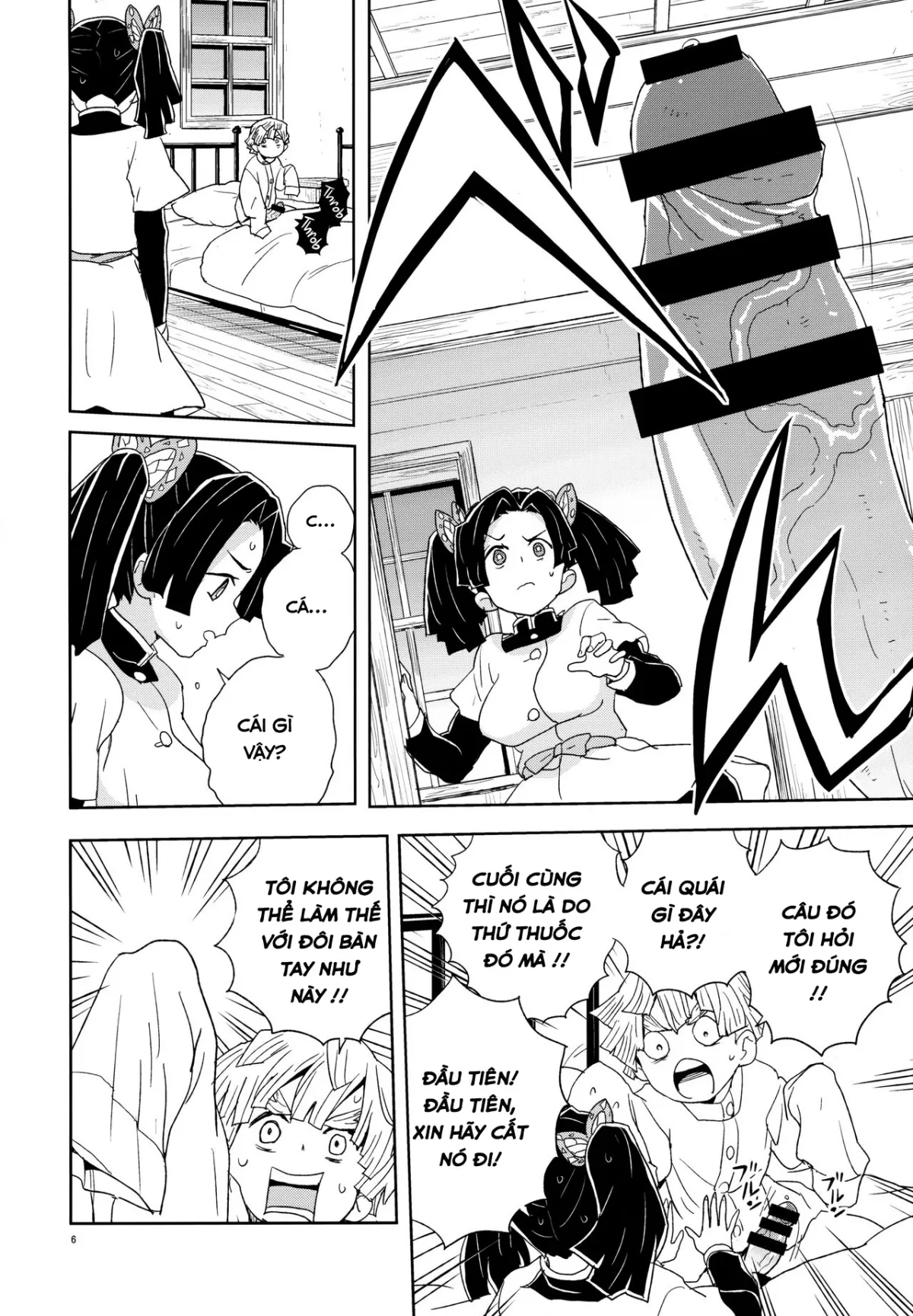 HentaiVN.net - Ảnh 5 - Cảm ơn Kanzaki Aoi-chan vì luôn chăm sóc tôi một cách ấm áp... [Kimetsu no Yaiba] [Kanzaki Aoi-chan Arigatou Itsumo Atatakai Kango o Shite Kurete...] - Oneshot
