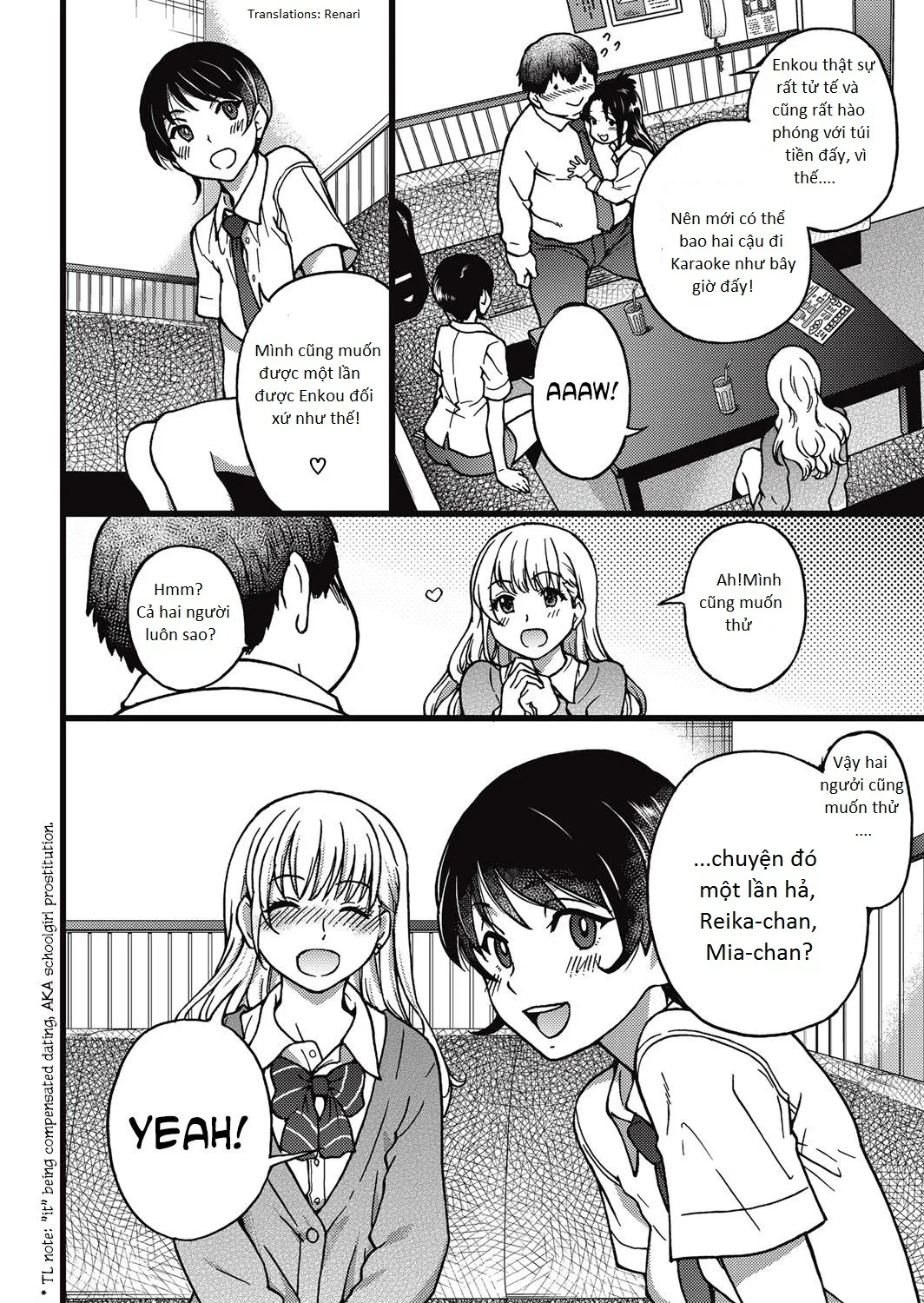 HentaiVN.net - Ảnh 7 - Enkou Ojisan [Mister Enkou; Mister Enkou!] - Chap 2