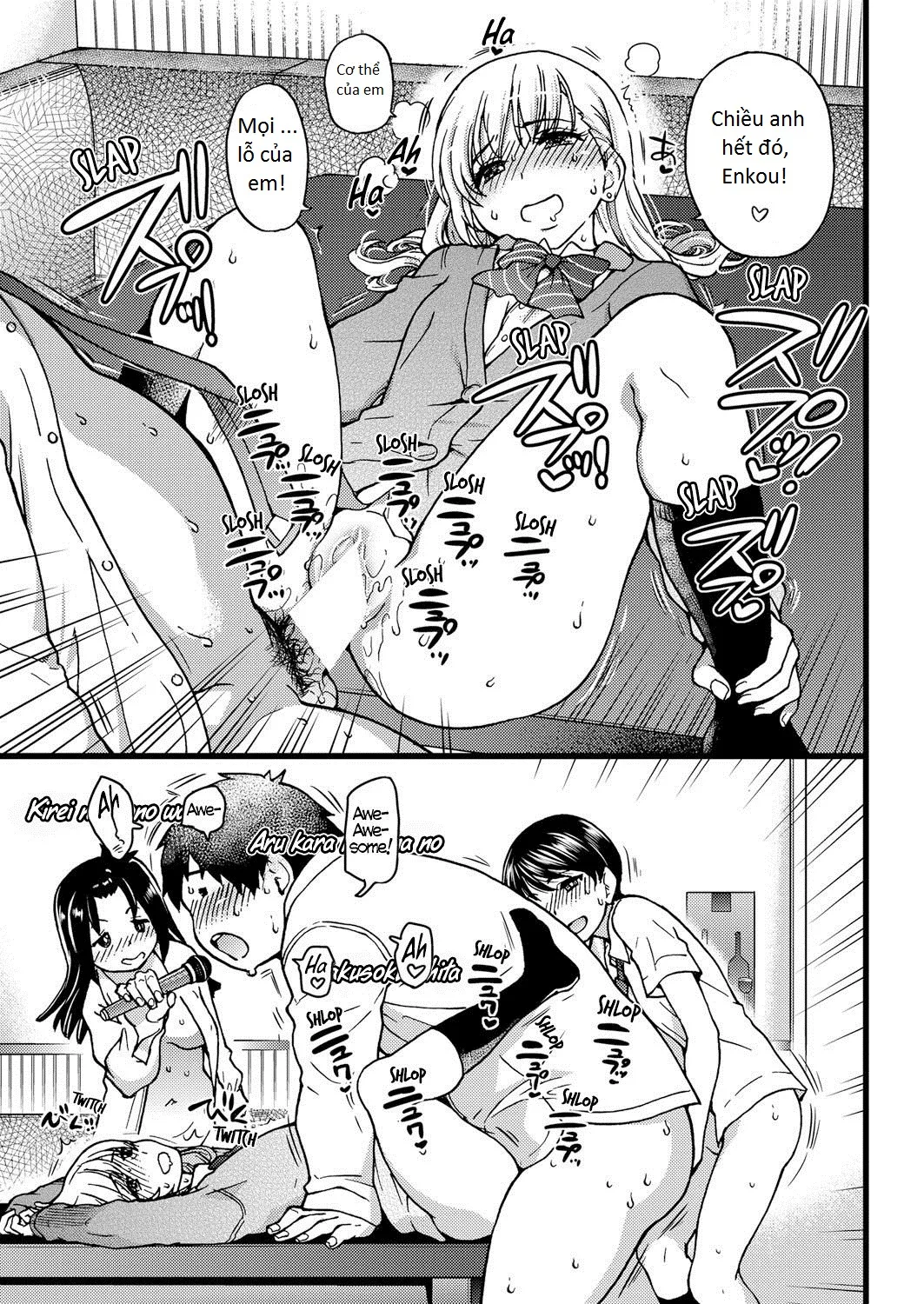 HentaiVN.net - Ảnh 20 - Enkou Ojisan [Mister Enkou; Mister Enkou!] - Chap 3