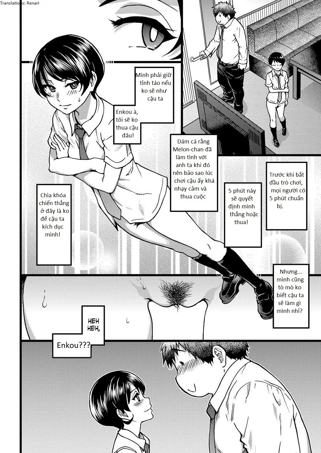 HentaiVN.net - Ảnh 3 - Enkou Ojisan [Mister Enkou; Mister Enkou!] - Chap 3
