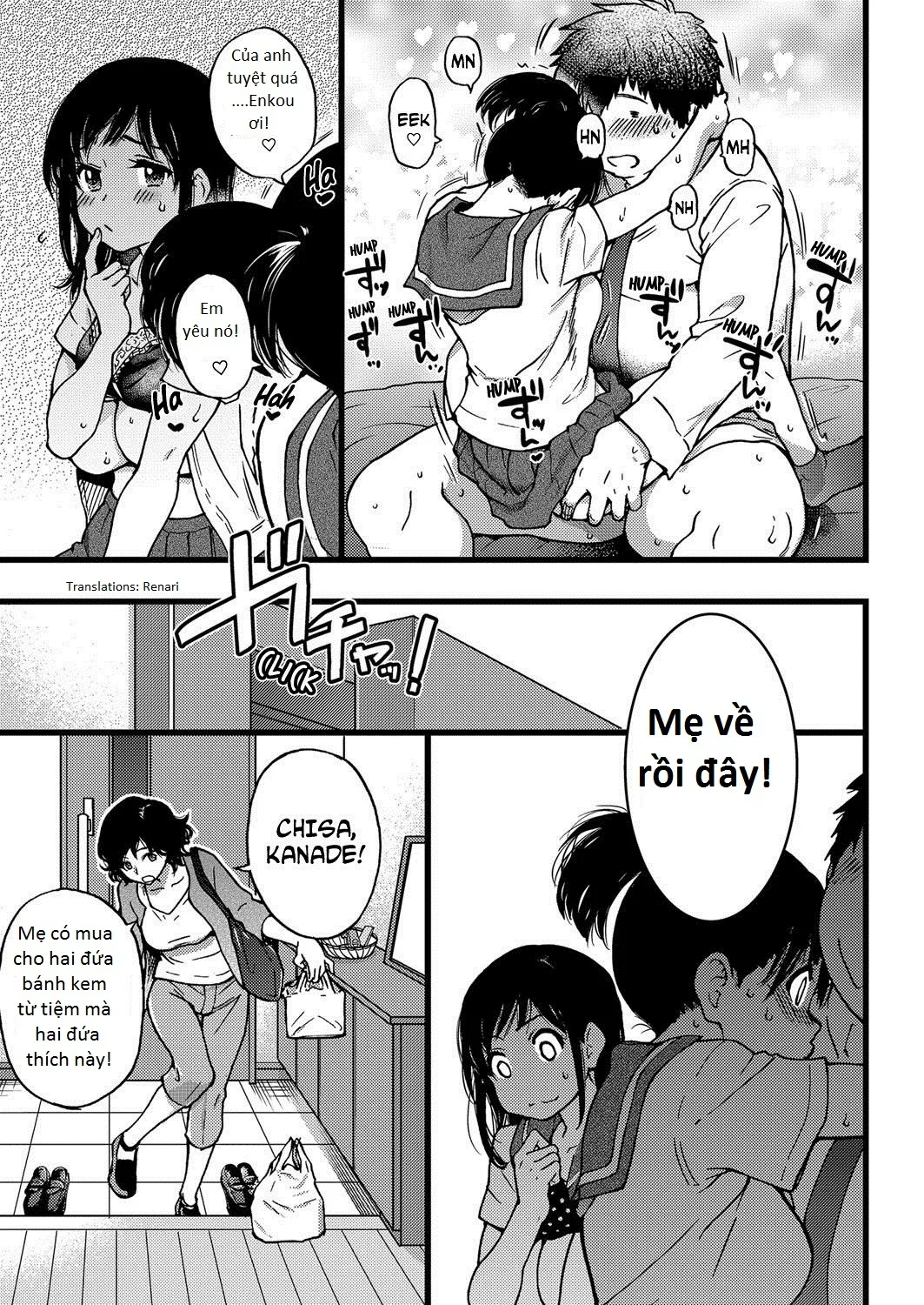 HentaiVN.net - Ảnh 14 - Enkou Ojisan [Mister Enkou; Mister Enkou!] - Chap 4