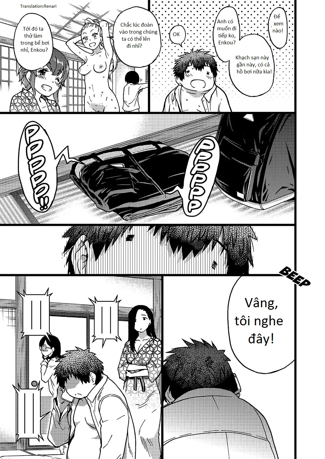 HentaiVN.net - Ảnh 38 - Enkou Ojisan [Mister Enkou; Mister Enkou!] - Chap 8