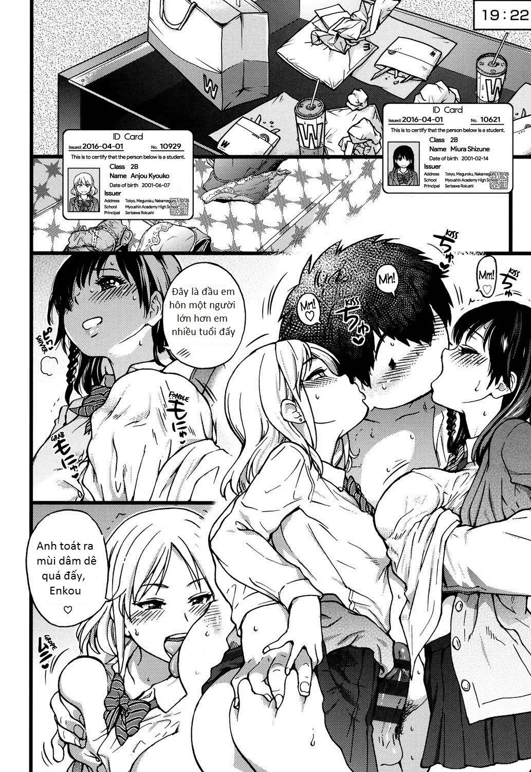HentaiVN.net - Ảnh 15 - Enkou Ojisan [Mister Enkou; Mister Enkou!] - Chap 10 End