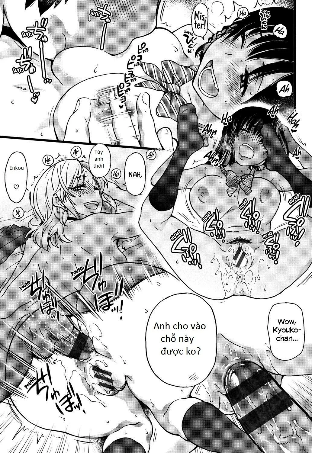 HentaiVN.net - Ảnh 20 - Enkou Ojisan [Mister Enkou; Mister Enkou!] - Chap 10 End