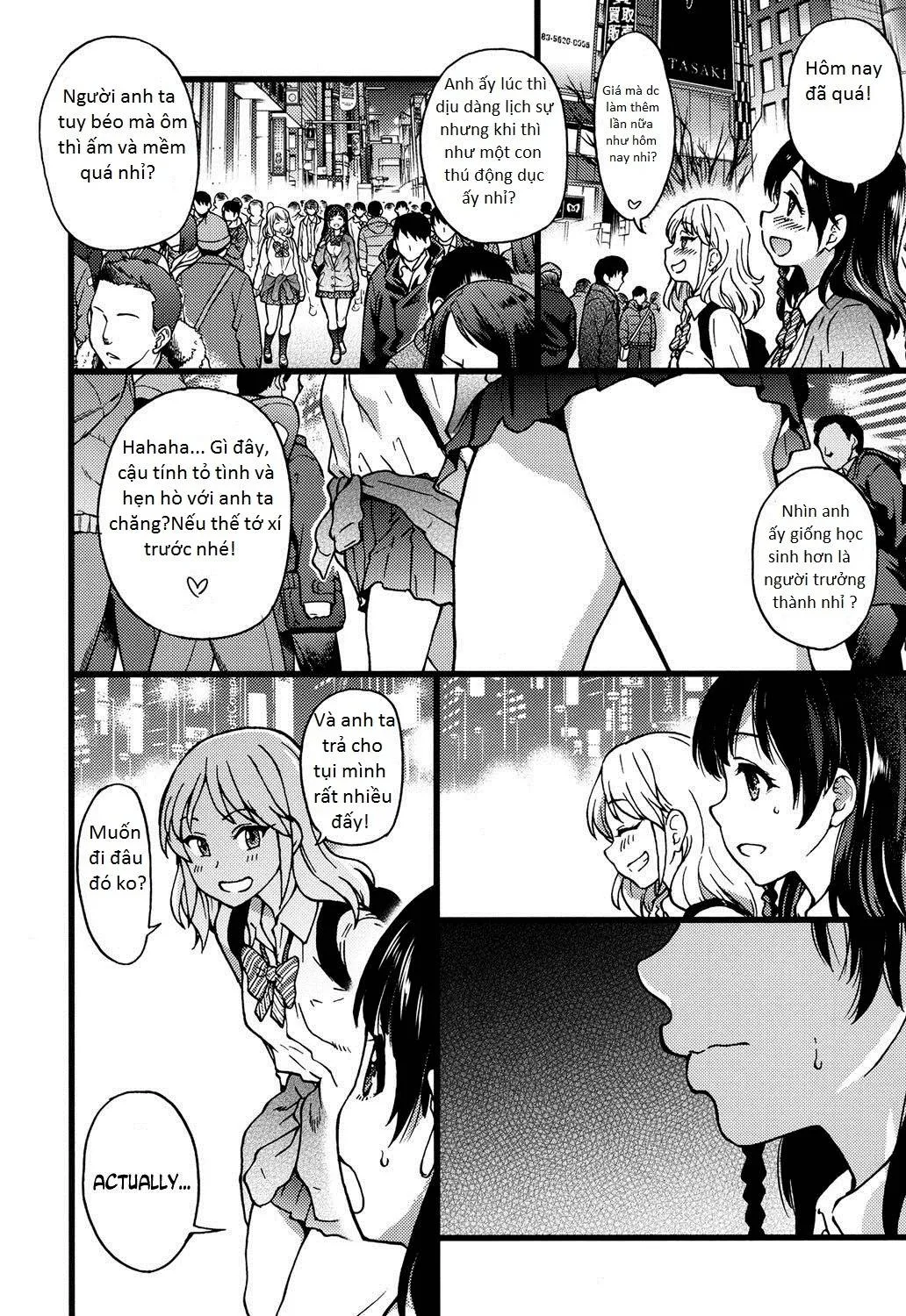 HentaiVN.net - Ảnh 23 - Enkou Ojisan [Mister Enkou; Mister Enkou!] - Chap 10 End