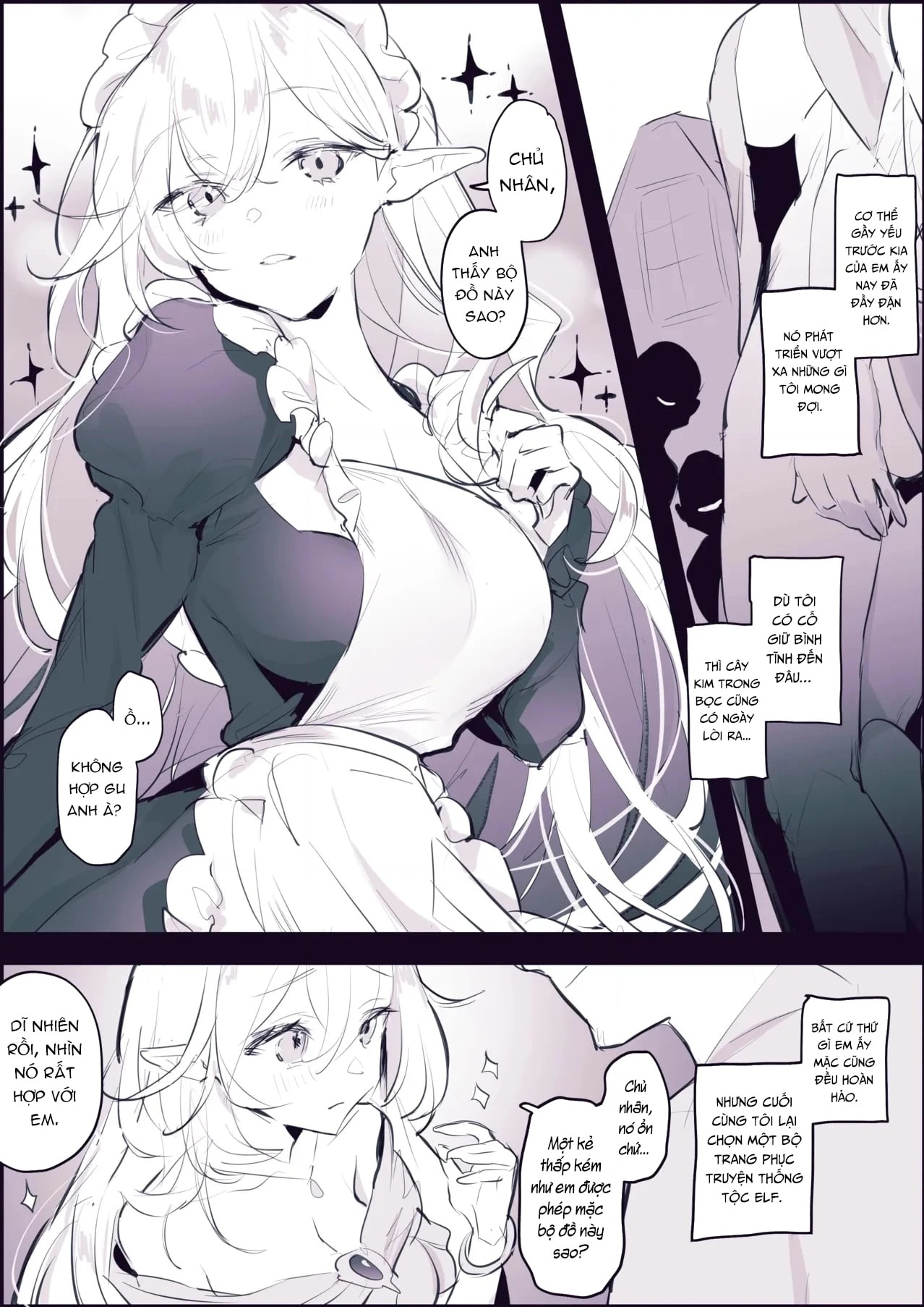 HentaiVN.net - Ảnh 4 - Nàng elf bị ruồng bỏ - Oneshot