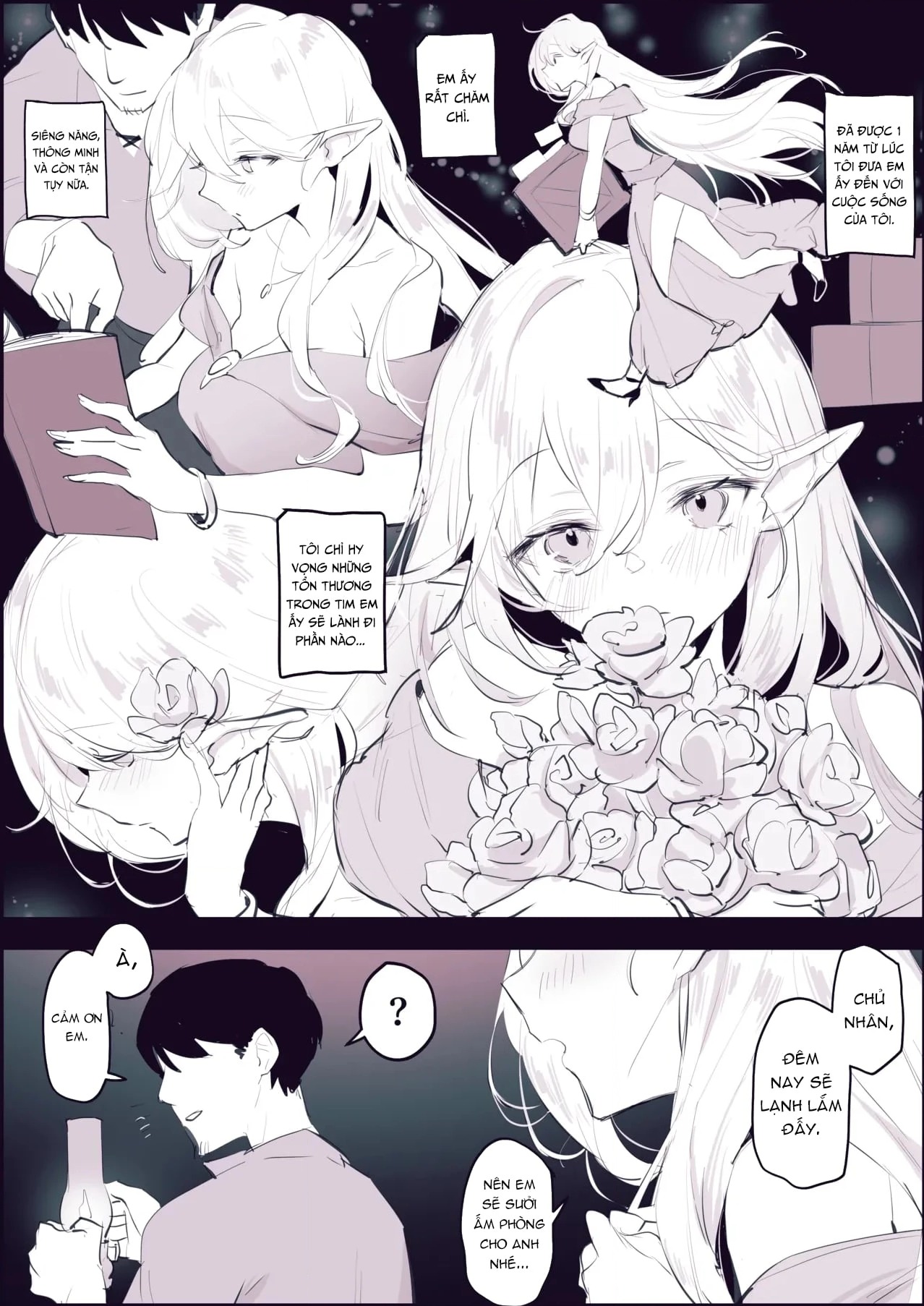 HentaiVN.net - Ảnh 5 - Nàng elf bị ruồng bỏ - Oneshot