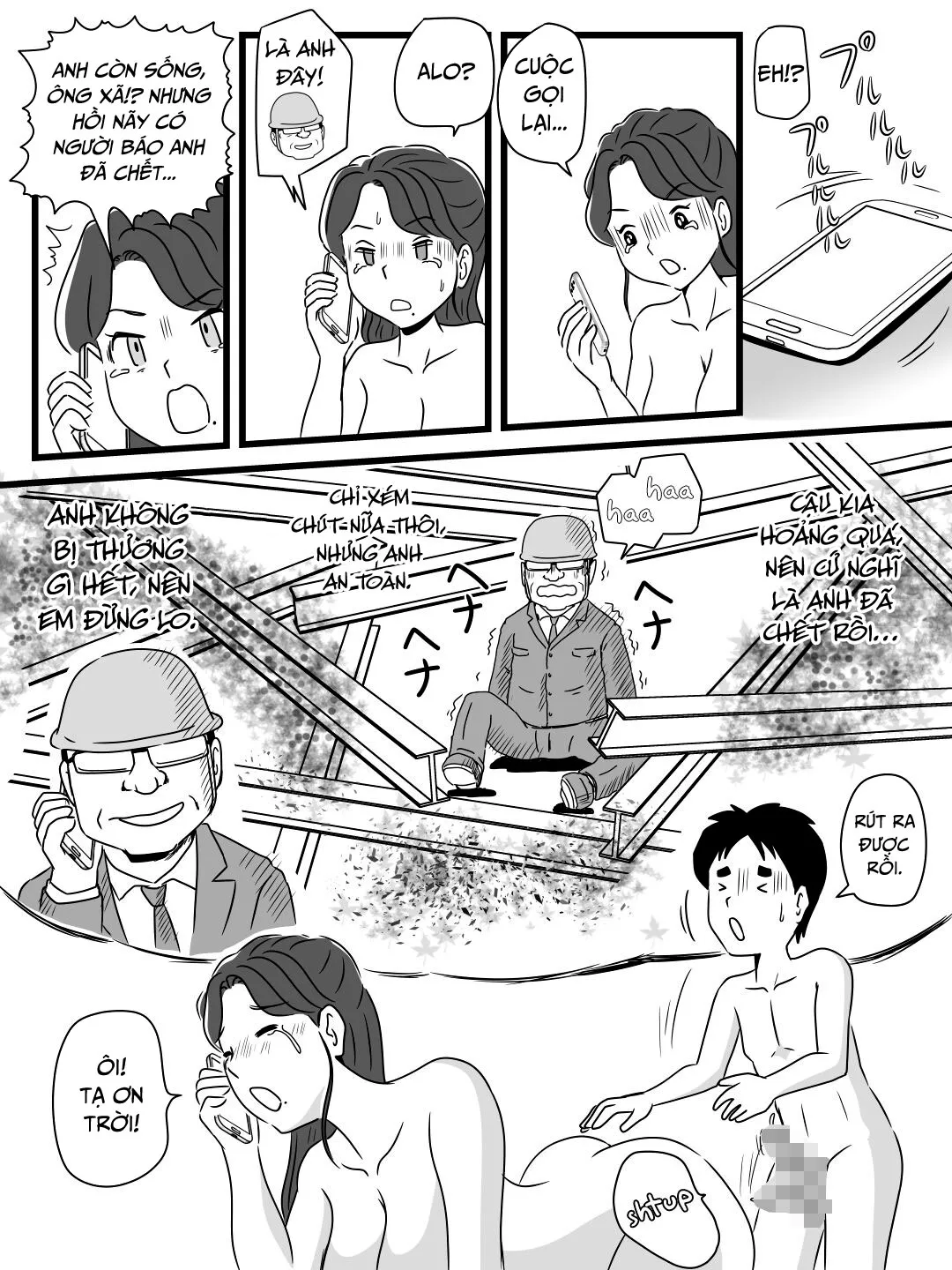 HentaiVN.net - Ảnh 41 - Dụ mẹ uống bia khi cha đi vắng [Beer o Nomu to Inran ni Naru Kaa-san to Yareta Hanashi] - Oneshot (No watermark)