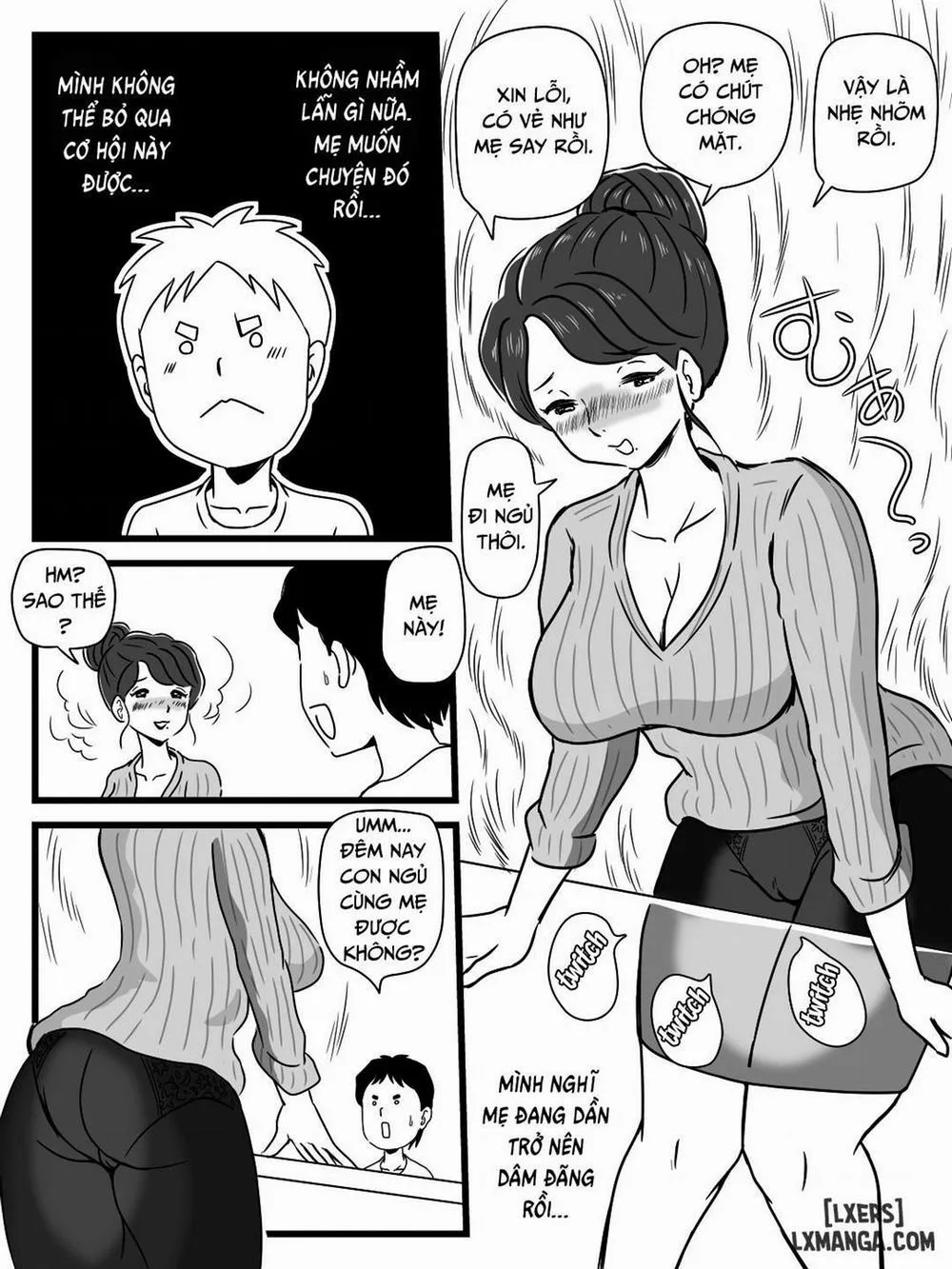 HentaiVN.net - Ảnh 17 - Dụ mẹ uống bia khi cha đi vắng [Beer o Nomu to Inran ni Naru Kaa-san to Yareta Hanashi] - Oneshot