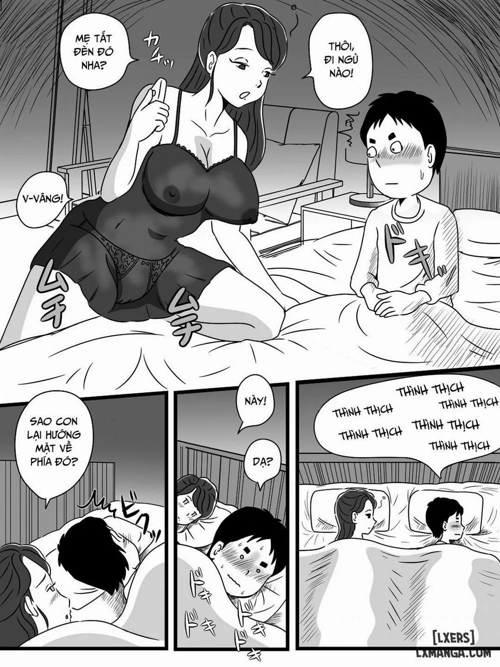 HentaiVN.net - Ảnh 20 - Dụ mẹ uống bia khi cha đi vắng [Beer o Nomu to Inran ni Naru Kaa-san to Yareta Hanashi] - Oneshot