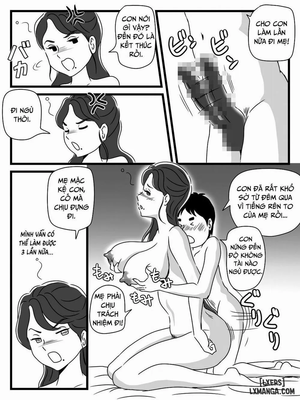 HentaiVN.net - Ảnh 35 - Dụ mẹ uống bia khi cha đi vắng [Beer o Nomu to Inran ni Naru Kaa-san to Yareta Hanashi] - Oneshot