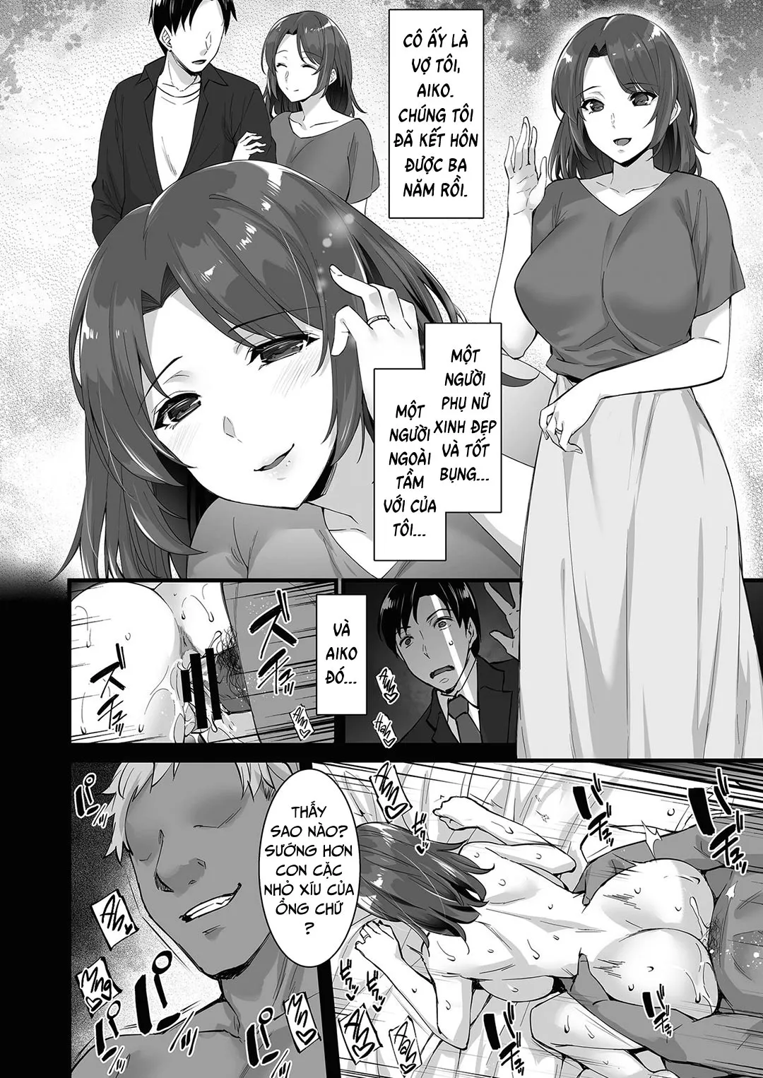 HentaiVN.net - Ảnh 3 - Phát hiện vợ tôi đang làm tình với thằng em trai [Gitei Sex Friend Tsuma; My Wife is My Younger Brother's Fuck Buddy] - Oneshot