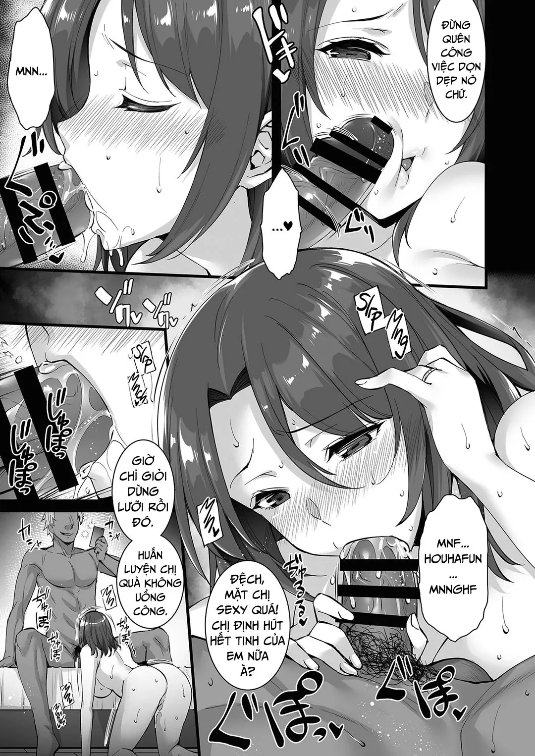 HentaiVN.net - Ảnh 8 - Phát hiện vợ tôi đang làm tình với thằng em trai [Gitei Sex Friend Tsuma; My Wife is My Younger Brother's Fuck Buddy] - Oneshot