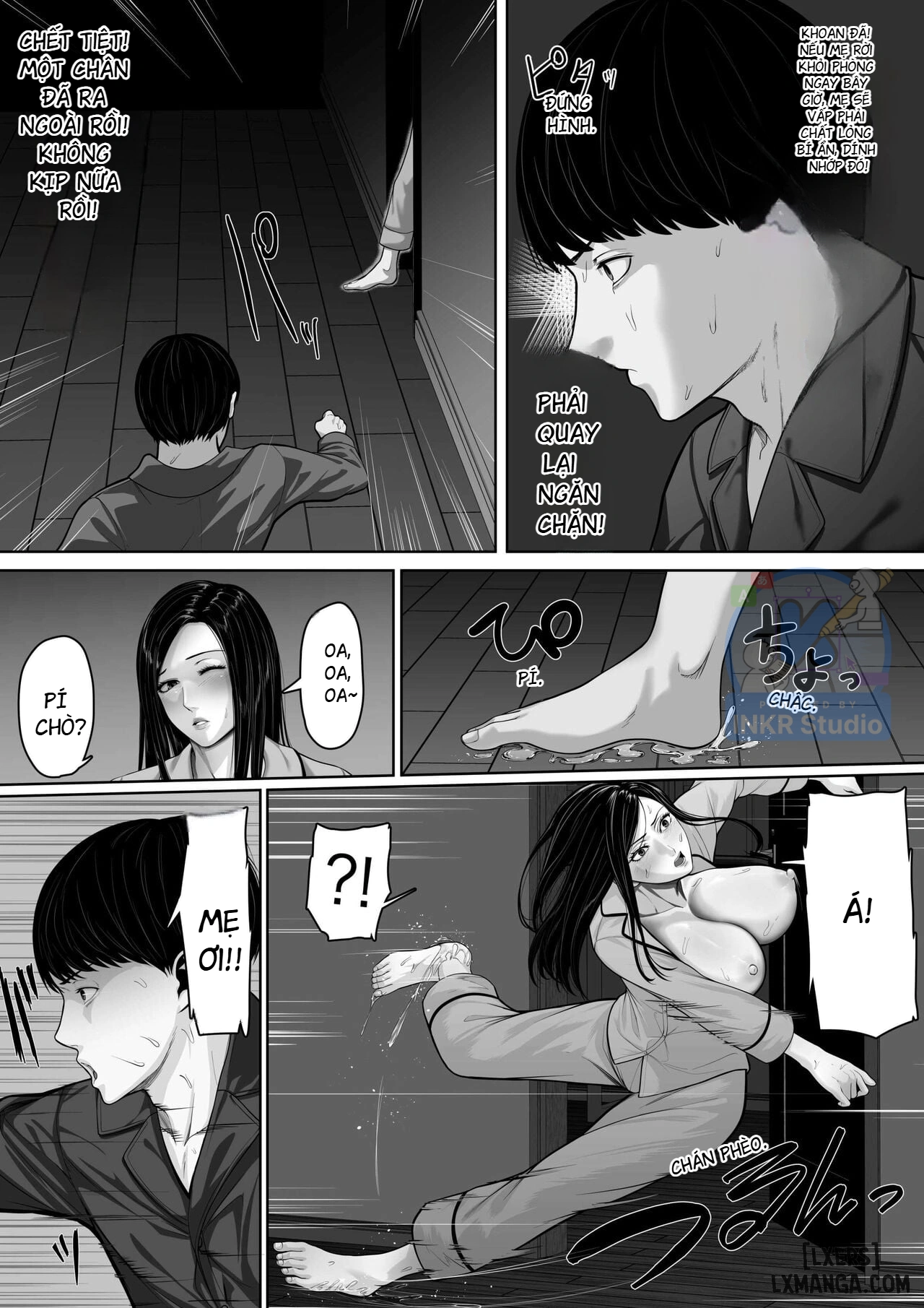 HentaiVN.net - Ảnh 30 - Okaa-san ni Chuu Shinasai - CHAP 1