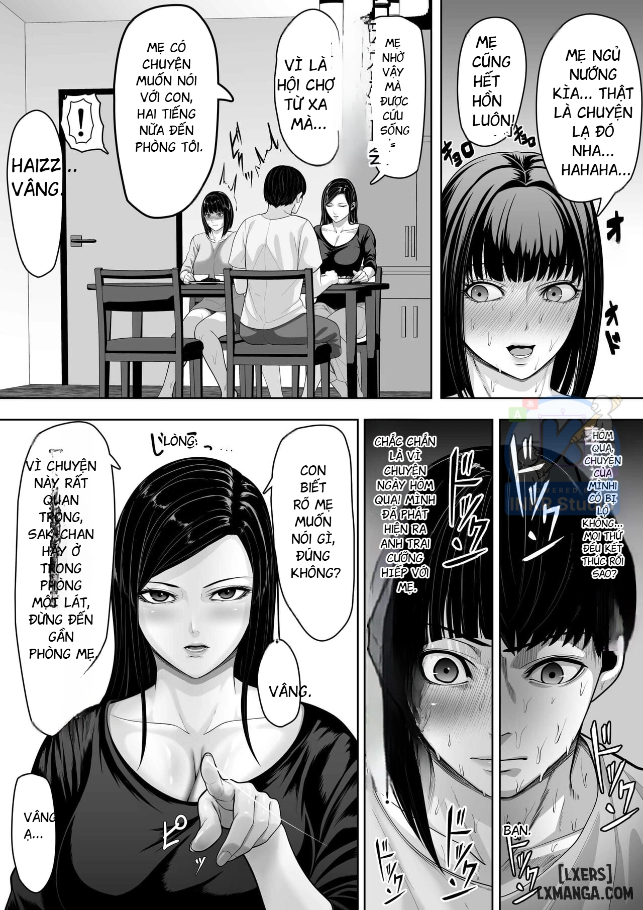 HentaiVN.net - Ảnh 35 - Okaa-san ni Chuu Shinasai - CHAP 1