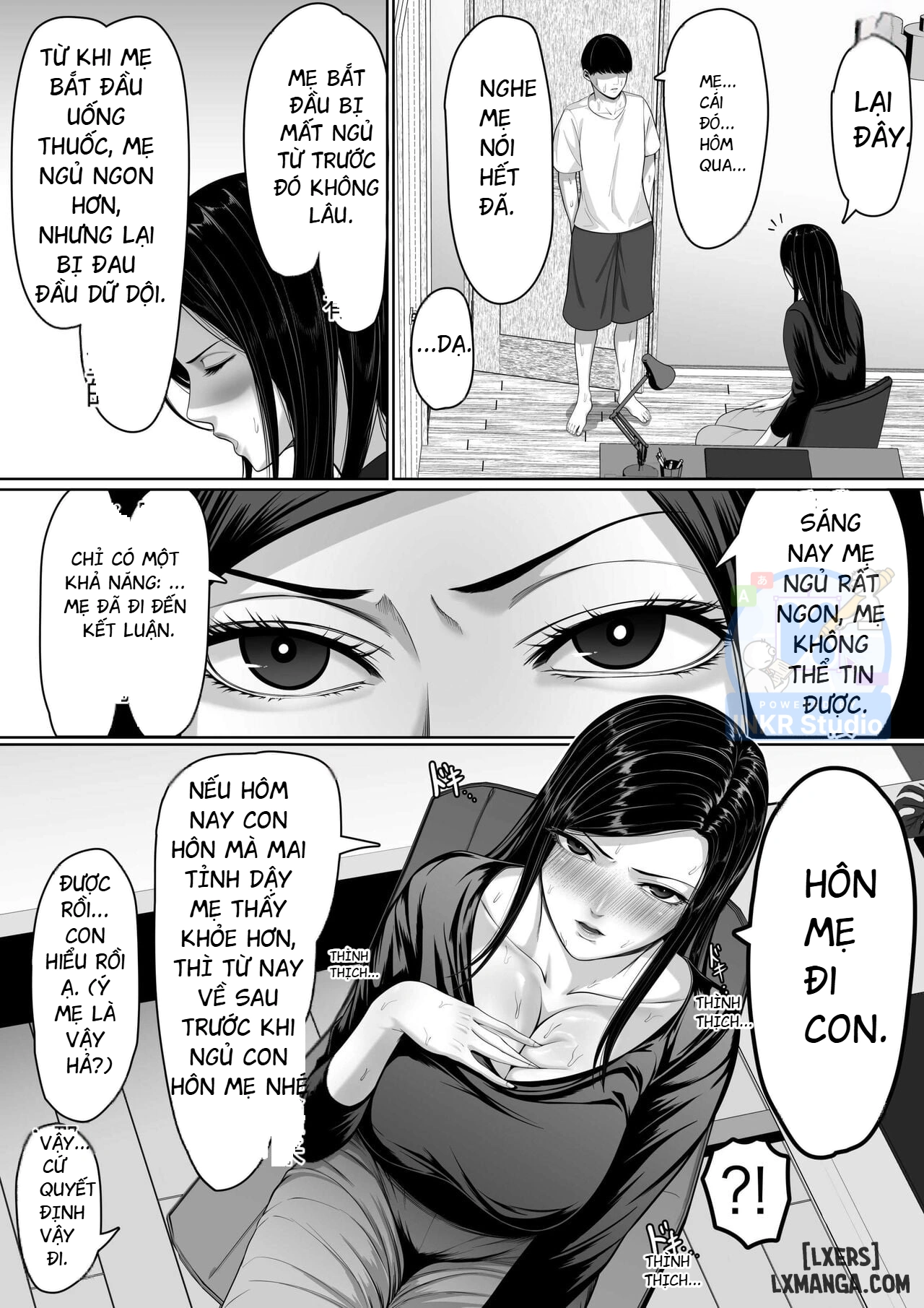 HentaiVN.net - Ảnh 36 - Okaa-san ni Chuu Shinasai - CHAP 1