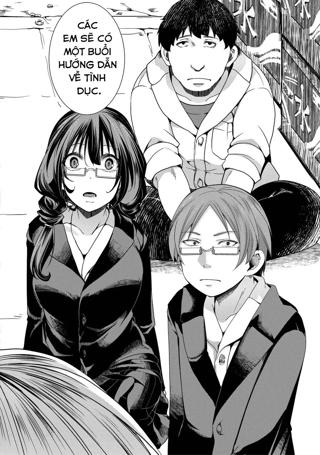HentaiVN.net - Ảnh 10 - Chuyến dã ngoại [Mesuana Seikimatsu ~Watashi-tachi no Kyousei Omedeta Shuugaku Ryokou~; メス穴世紀末〜私達の強制おめでた襲学旅行〜] - Chap 1: Khởi đầu của kết thúc