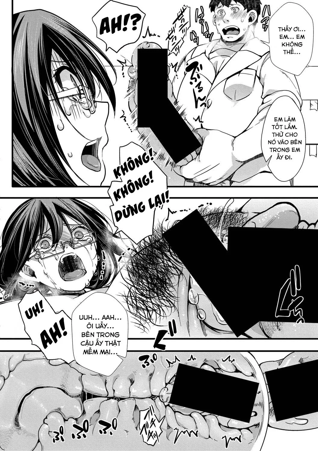 HentaiVN.net - Ảnh 24 - Chuyến dã ngoại [Mesuana Seikimatsu ~Watashi-tachi no Kyousei Omedeta Shuugaku Ryokou~; メス穴世紀末〜私達の強制おめでた襲学旅行〜] - Chap 1: Khởi đầu của kết thúc