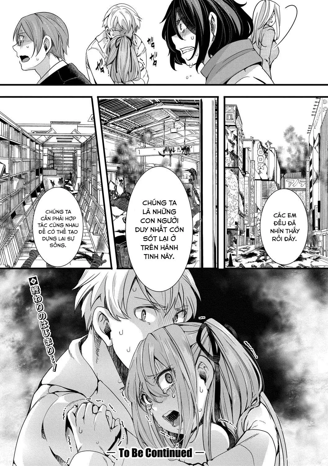 HentaiVN.net - Ảnh 32 - Chuyến dã ngoại [Mesuana Seikimatsu ~Watashi-tachi no Kyousei Omedeta Shuugaku Ryokou~; メス穴世紀末〜私達の強制おめでた襲学旅行〜] - Chap 1: Khởi đầu của kết thúc