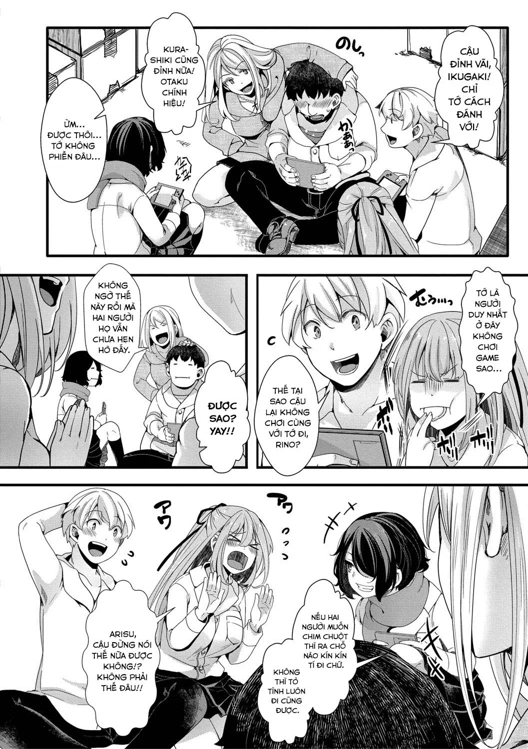 HentaiVN.net - Ảnh 4 - Chuyến dã ngoại [Mesuana Seikimatsu ~Watashi-tachi no Kyousei Omedeta Shuugaku Ryokou~; メス穴世紀末〜私達の強制おめでた襲学旅行〜] - Chap 1: Khởi đầu của kết thúc