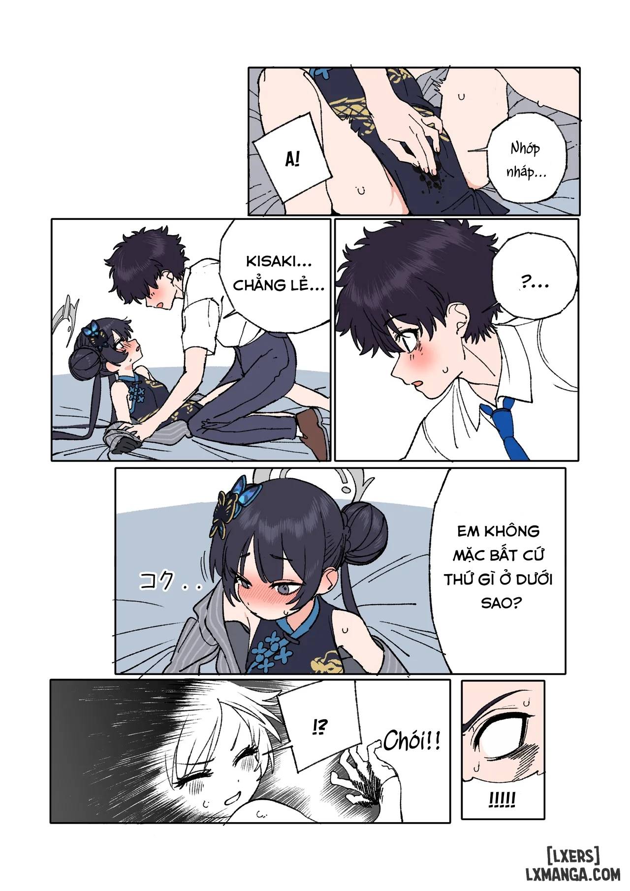 HentaiVN.net - Ảnh 10 - Câu chuyện tình yêu của Kisaki và Sensei - Oneshot