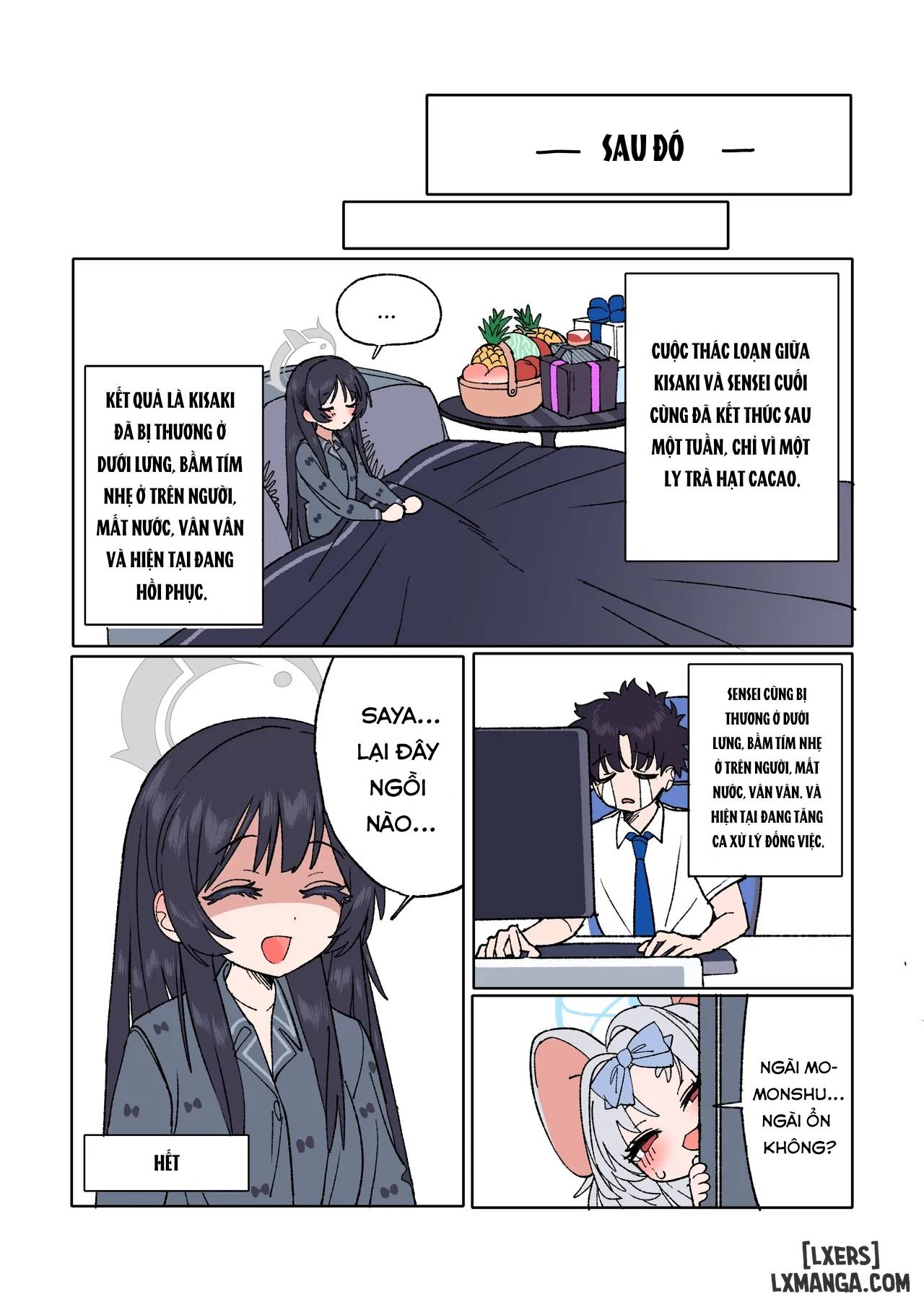HentaiVN.net - Ảnh 22 - Câu chuyện tình yêu của Kisaki và Sensei - Oneshot