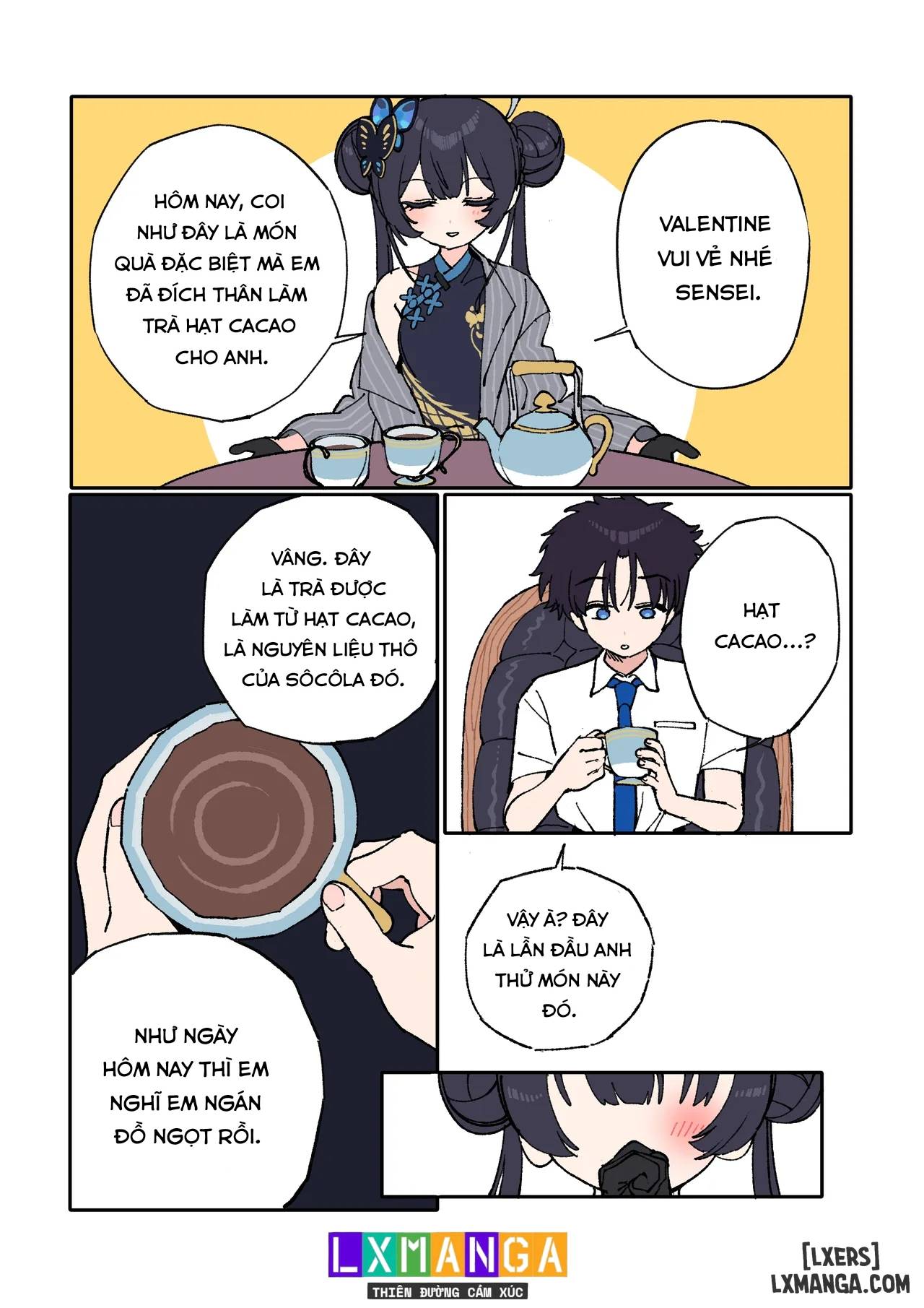 HentaiVN.net - Ảnh 3 - Câu chuyện tình yêu của Kisaki và Sensei - Oneshot