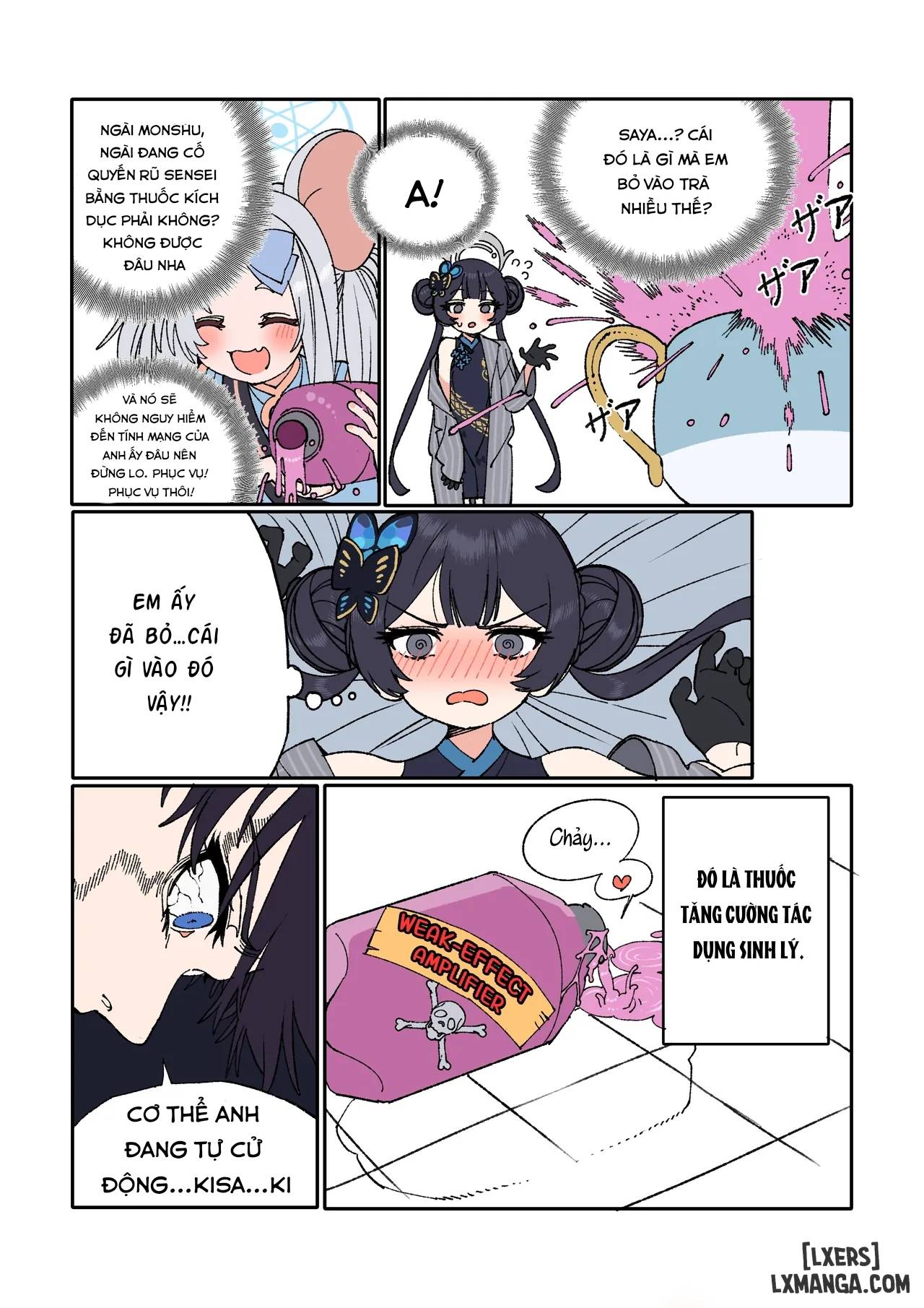 HentaiVN.net - Ảnh 7 - Câu chuyện tình yêu của Kisaki và Sensei - Oneshot