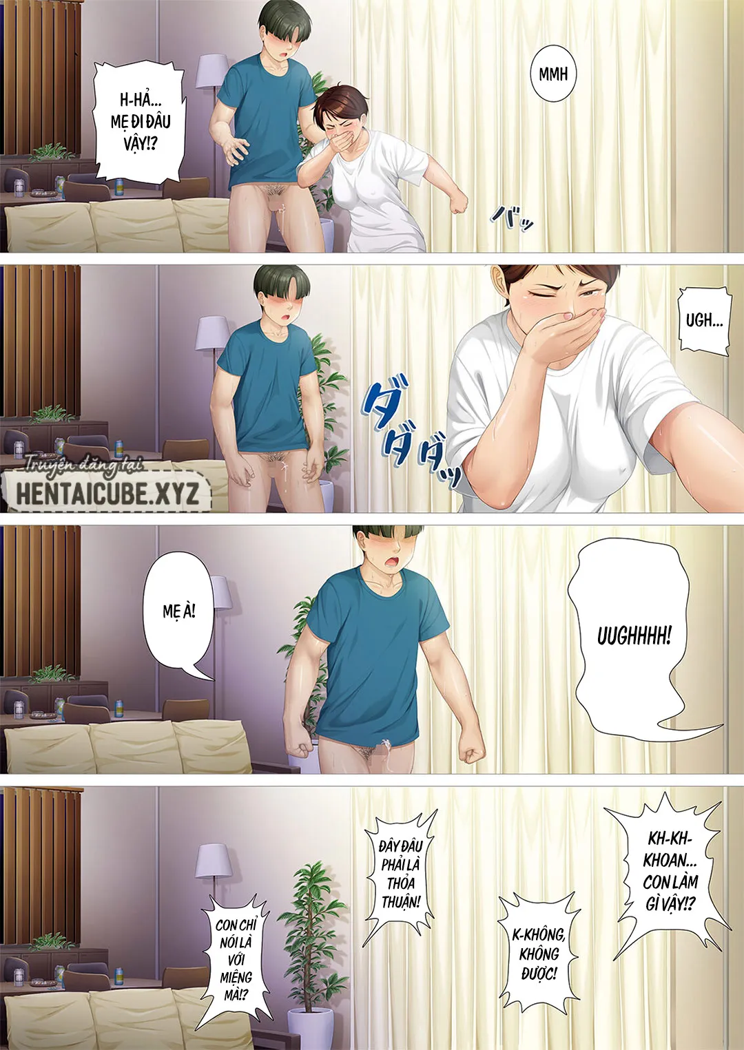 HentaiVN.net - Ảnh 18 - Tám ngày với mẹ vợ [Youka-go Tsuma no Haha o Daku | Eight Days With My Wife's Mother] - Oneshot