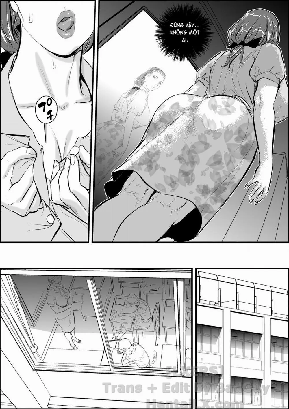HentaiVN.net - Ảnh 8 - Female Teacher Jogeza Exhibitionism Training - Chương 1