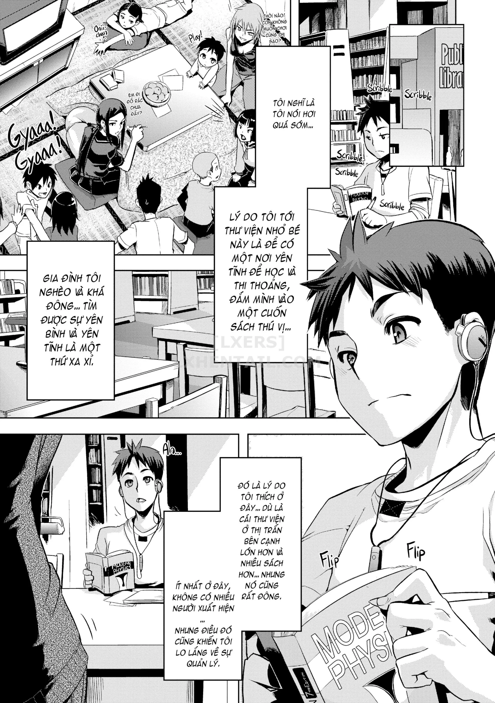 HentaiVN.net - Ảnh 11 - The Pink Album [Want Me to Show You?; INCUBUS; Summer Memory] - Chap 1 - Library Talk