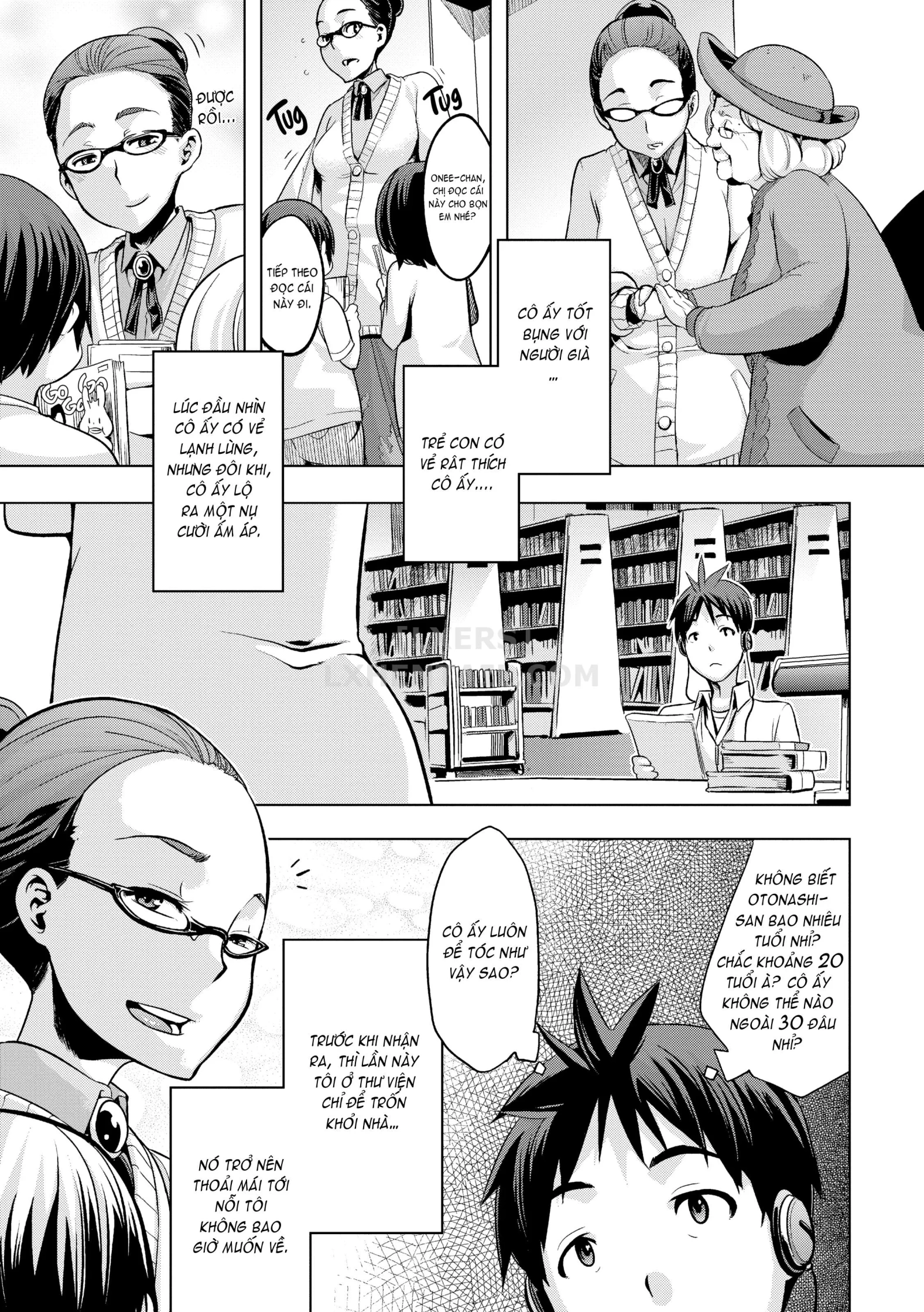 HentaiVN.net - Ảnh 13 - The Pink Album [Want Me to Show You?; INCUBUS; Summer Memory] - Chap 1 - Library Talk